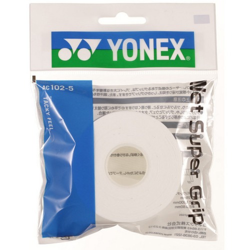 【YONEX】ウェットスーパーグリップ　5本入