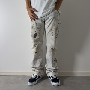 Dickies Sherwin-Williams white painter pants [W30L32相当] 古着