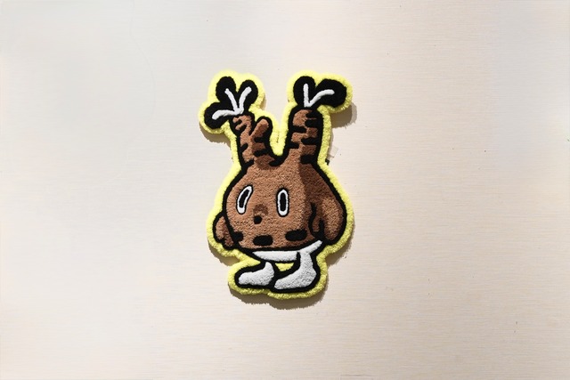 emi tanaji☀︎タナジ "emit anaji ✖️ zacky&pockyラグシリーズ　イエロー" / ART FAIR NAGANO 2026 展示作品【We ship internationally】