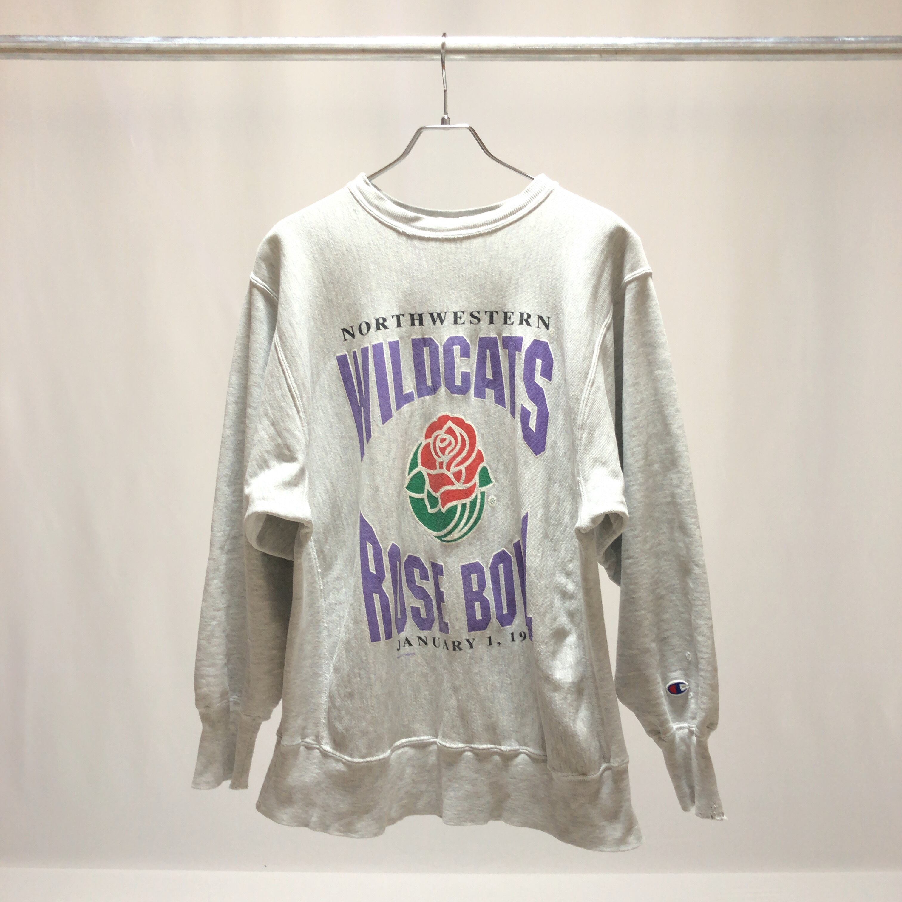 Champion / 90's Reverse Weave Sweat Shirt / Made in Mexico  /チャンピオン/リバースウィーブ/カレッジスウェット/プリントスウェット/刺繍タグ/メキシコ製/90年代