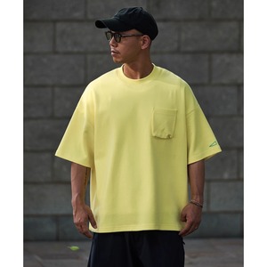 Back logo pocket tee 0933