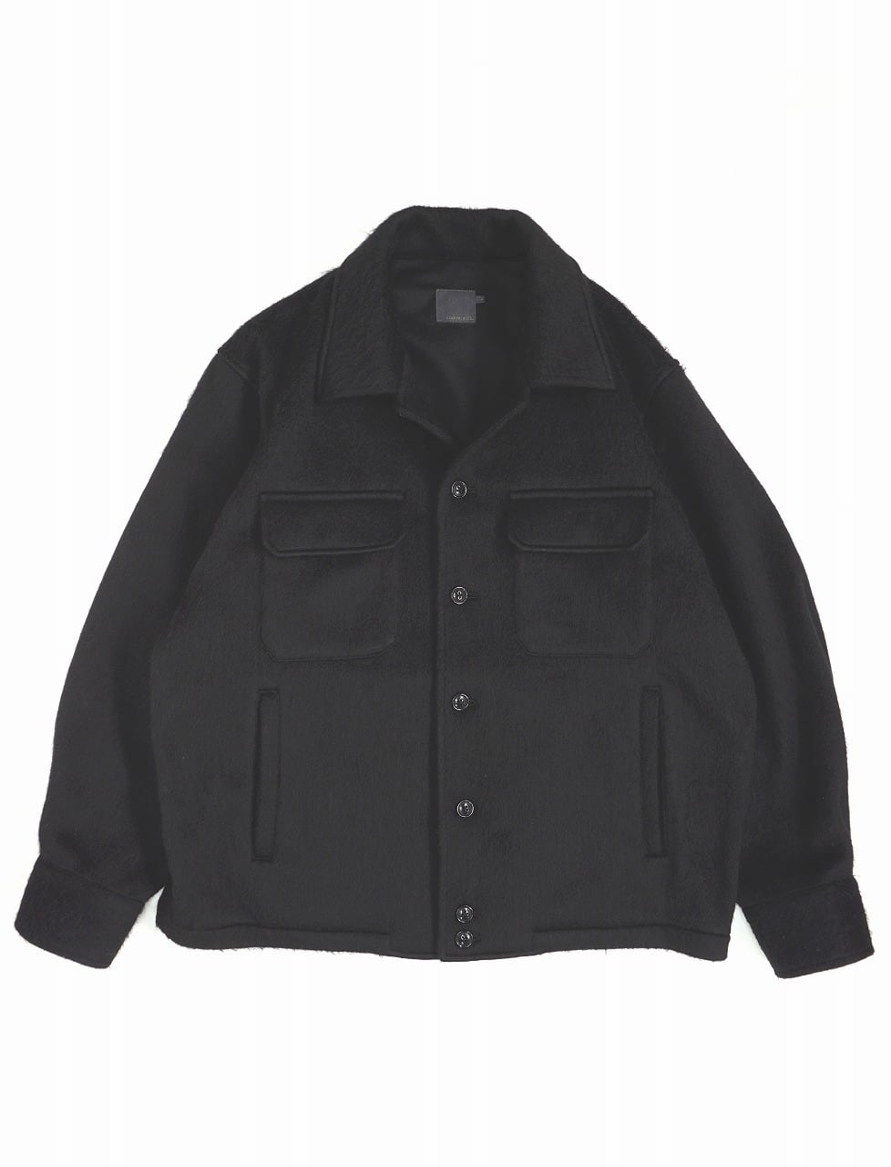 Angora Shaggy Shirt Jacket