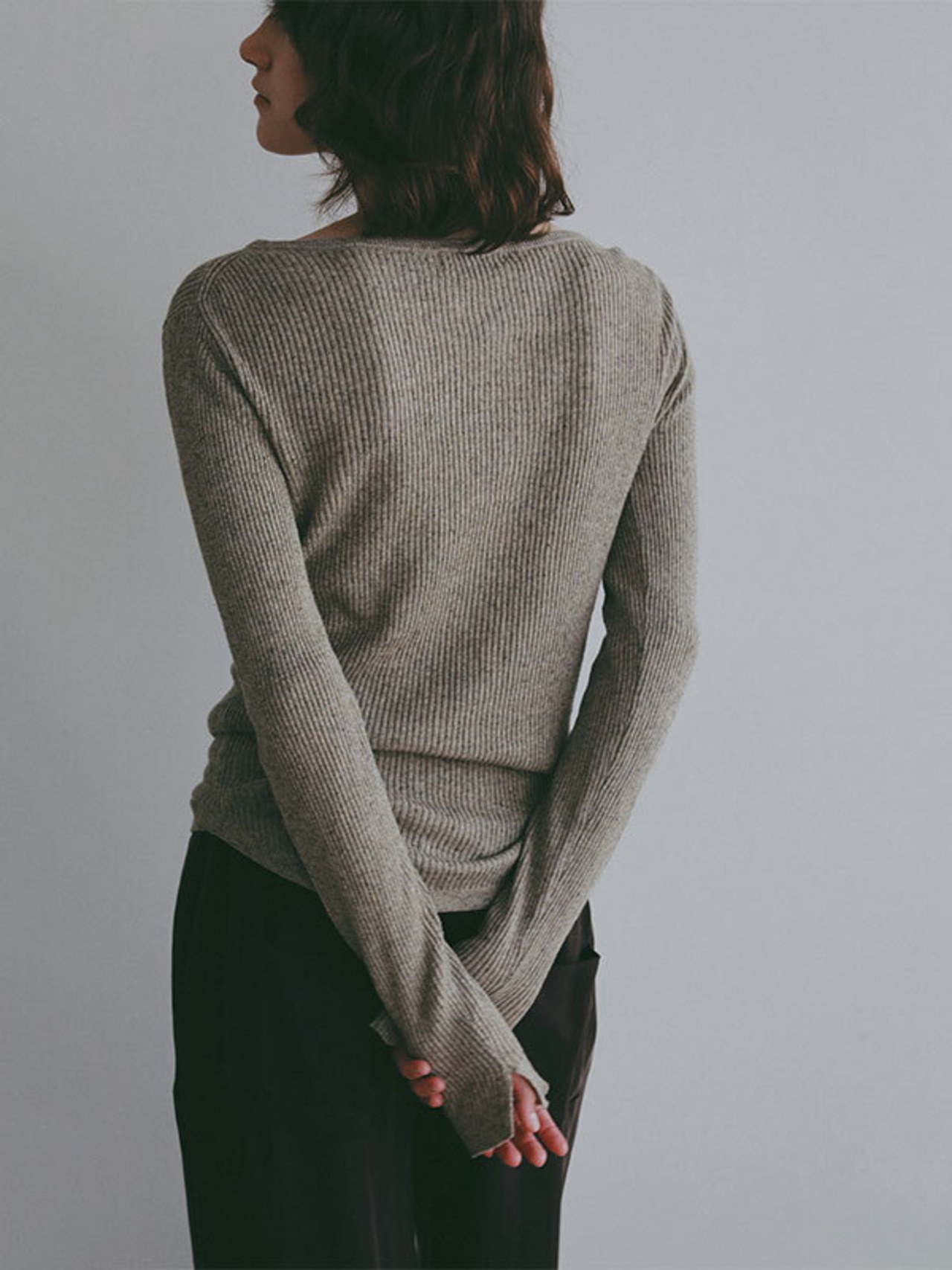 ETRE TOKYO リネンヘルシーニットプルオーバー 3色展開