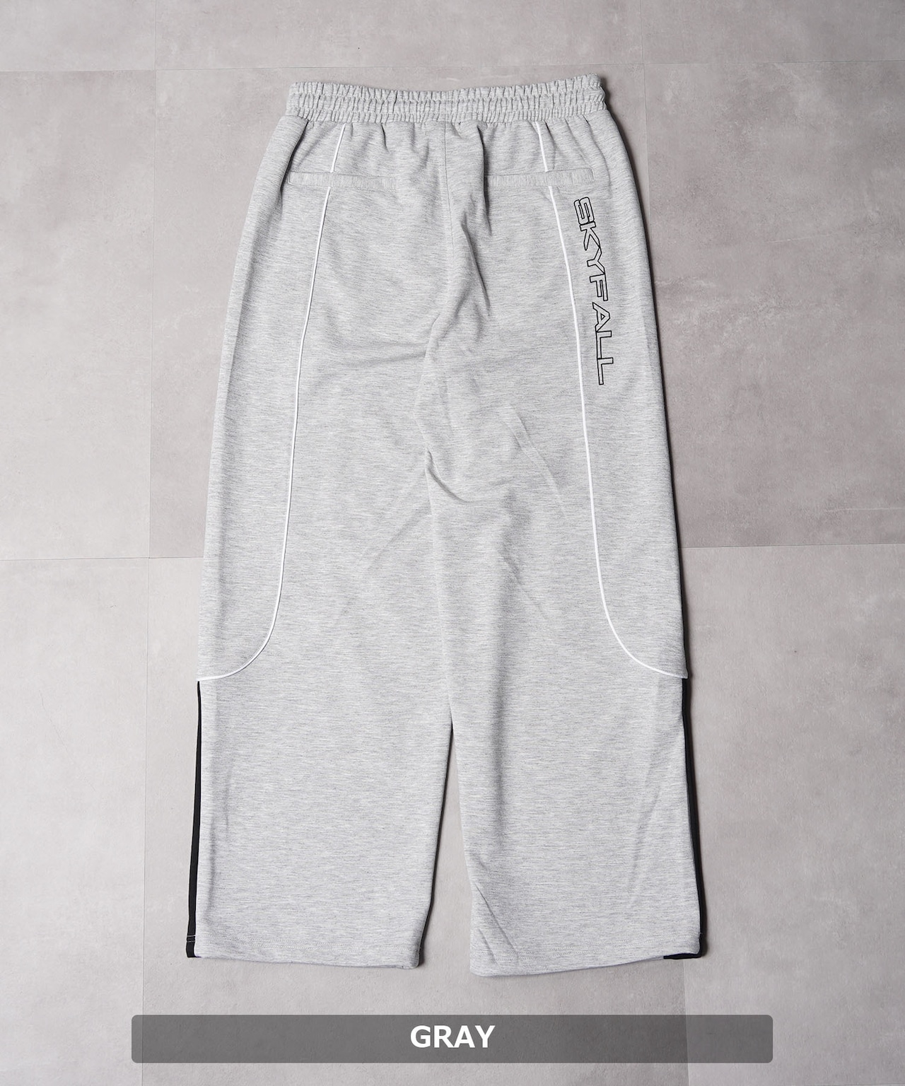 ◆パイピング デザイン スウェットパンツ◆ng-51225