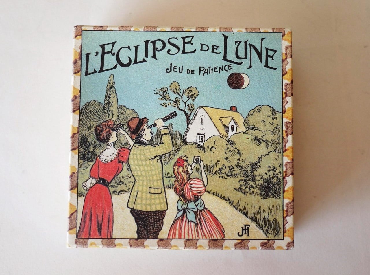 L’ECLIPSE DE LUNE/JUE DE PATIENCE 月食ゲーム フランス/ドイツ