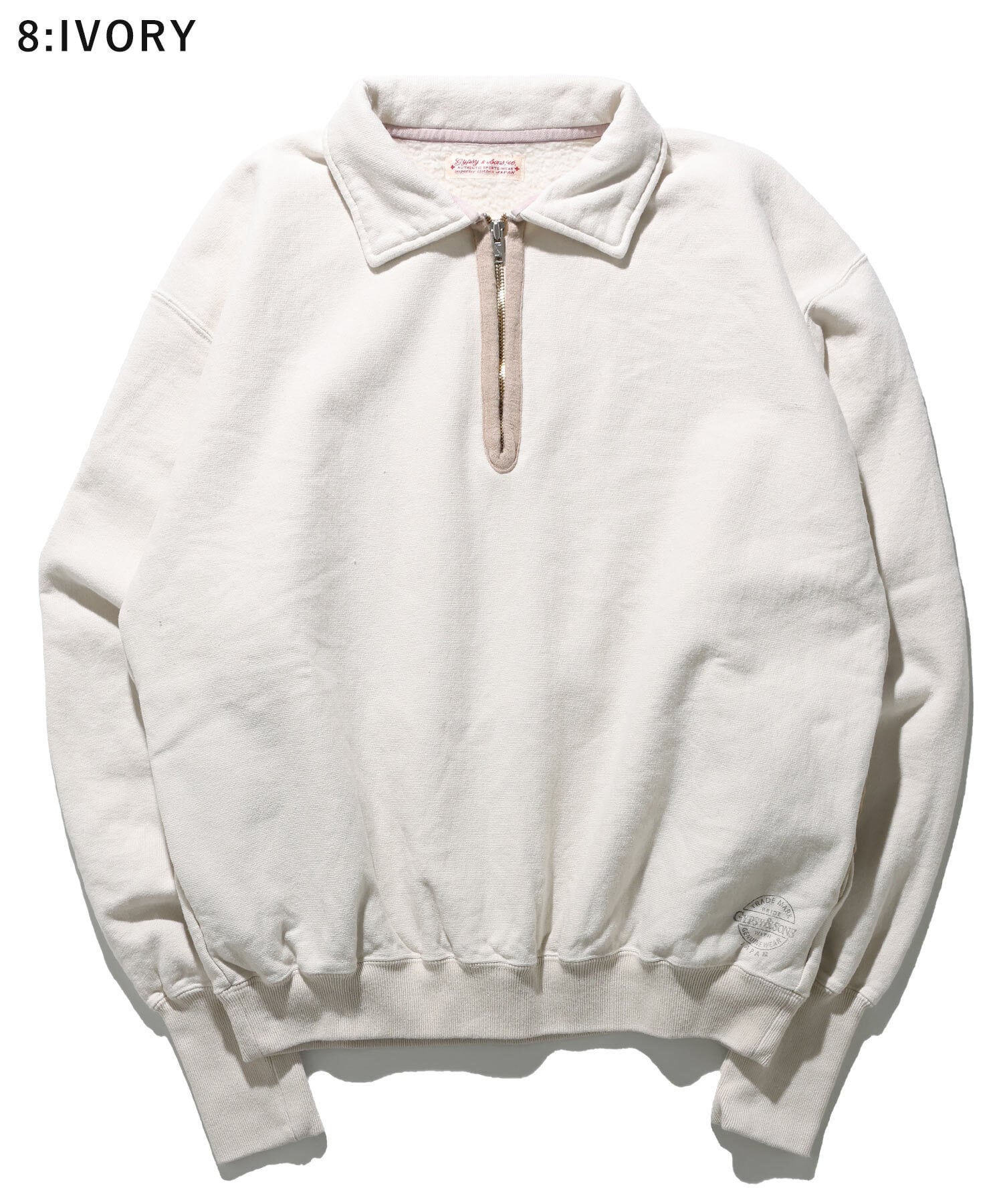 80 SWEAT HALF ZIP ハチマル スウェット ハーフジップ GS2529959