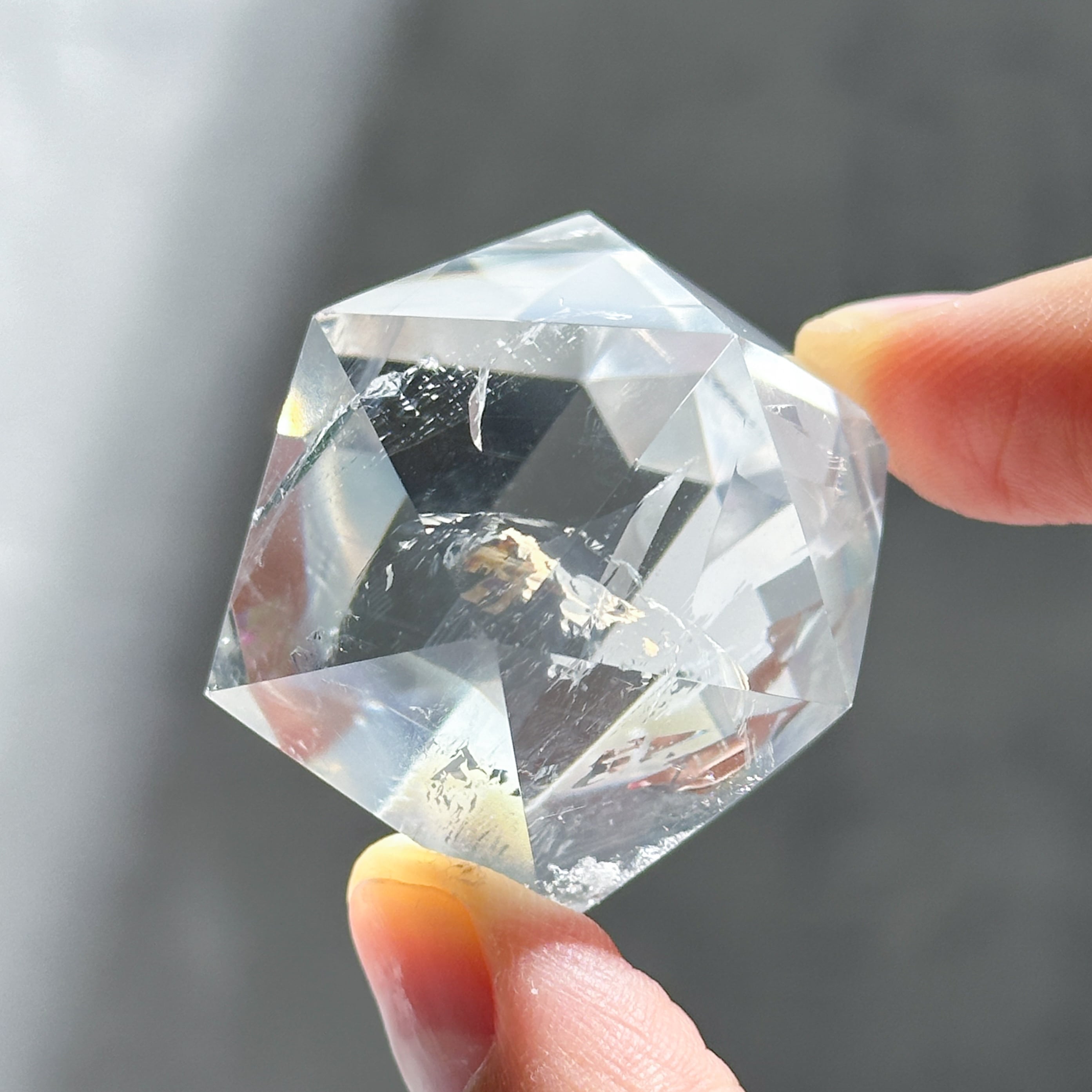 ミナスジェライス産クリアクォーツ 二十面体51◇Clear Quartz