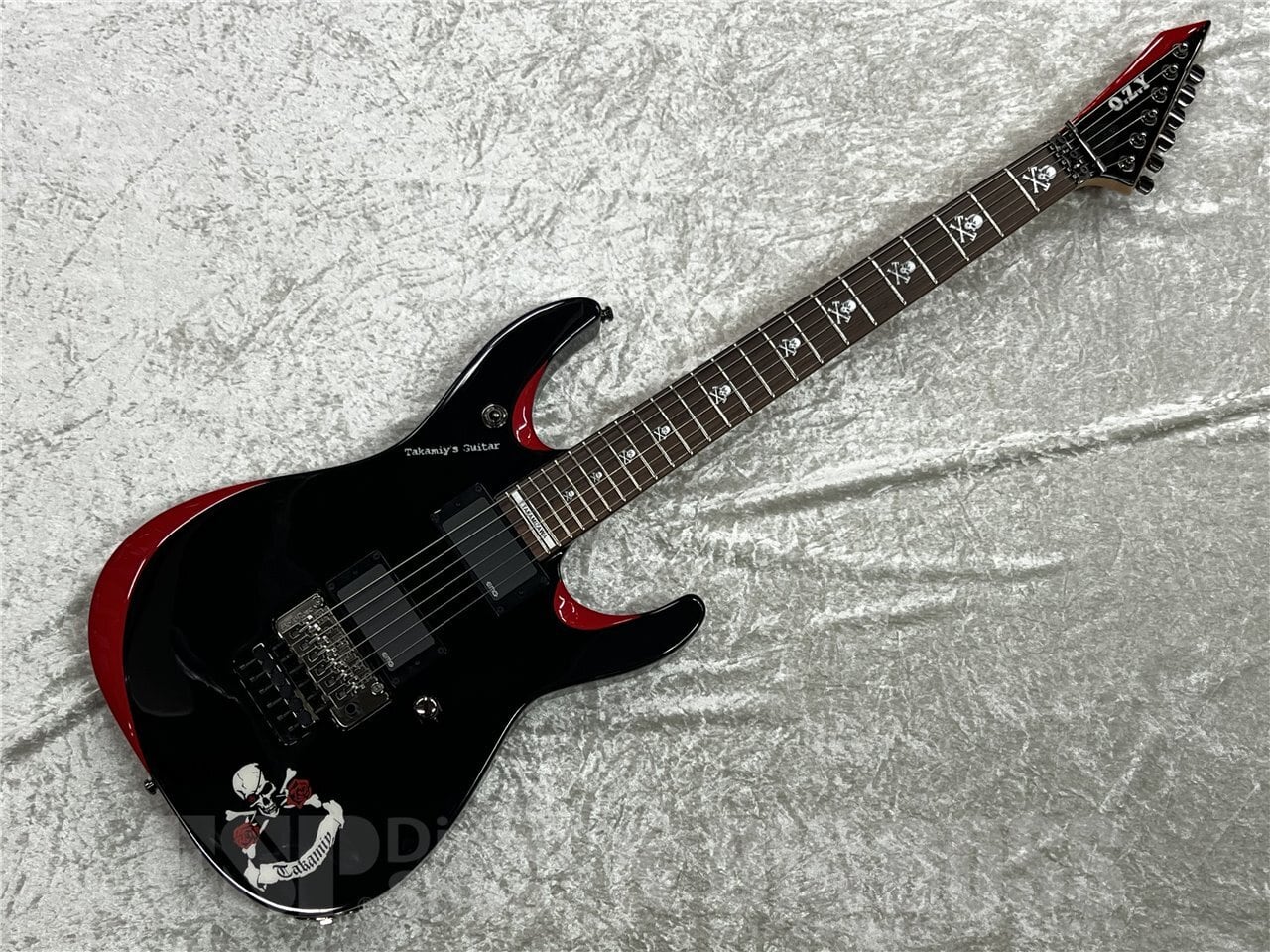 O.Z.Y Takamiy's Guitar (Black w/Red bevel) | BIGBOSS広島