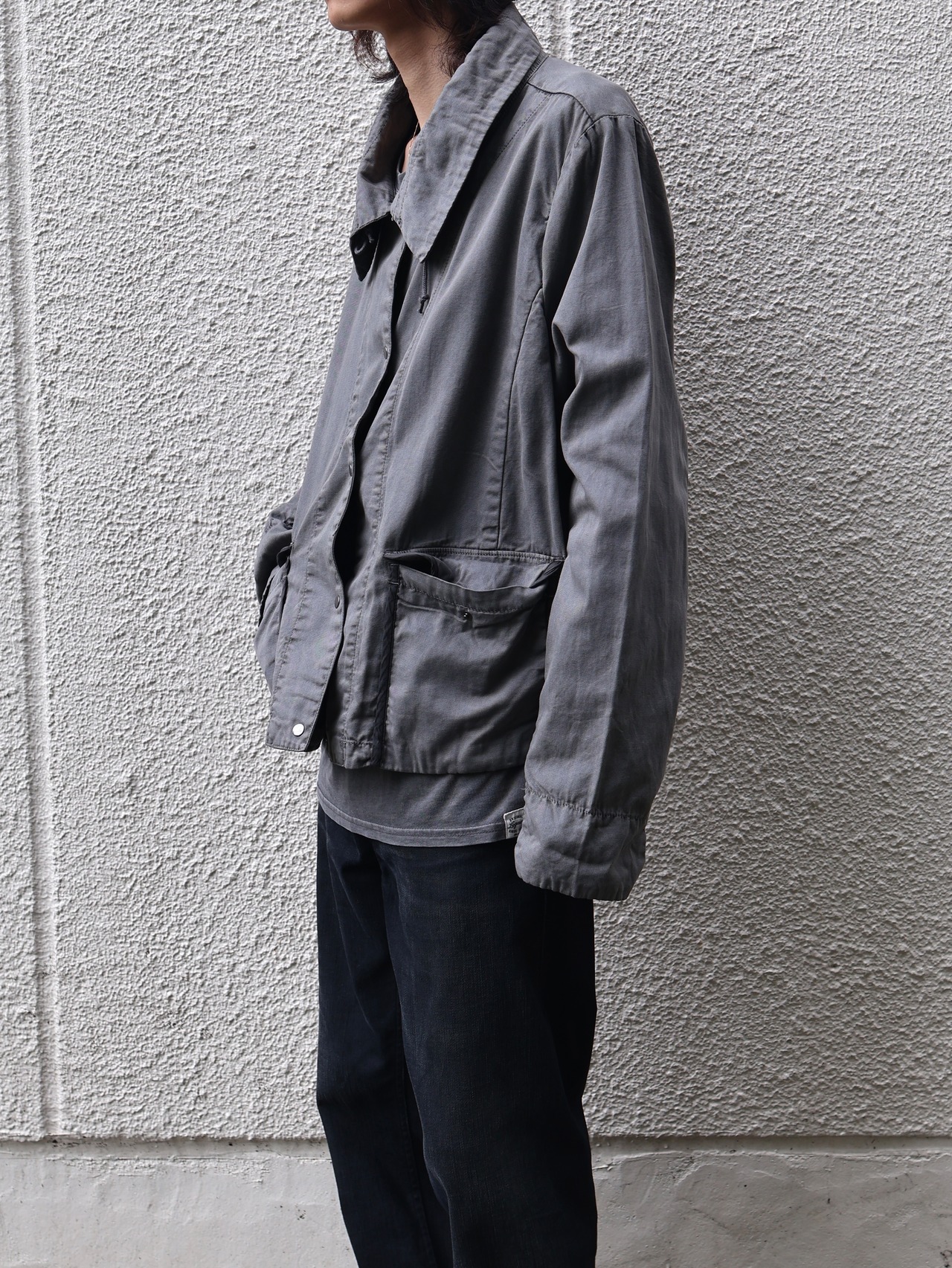 casual cotton shirt jacket