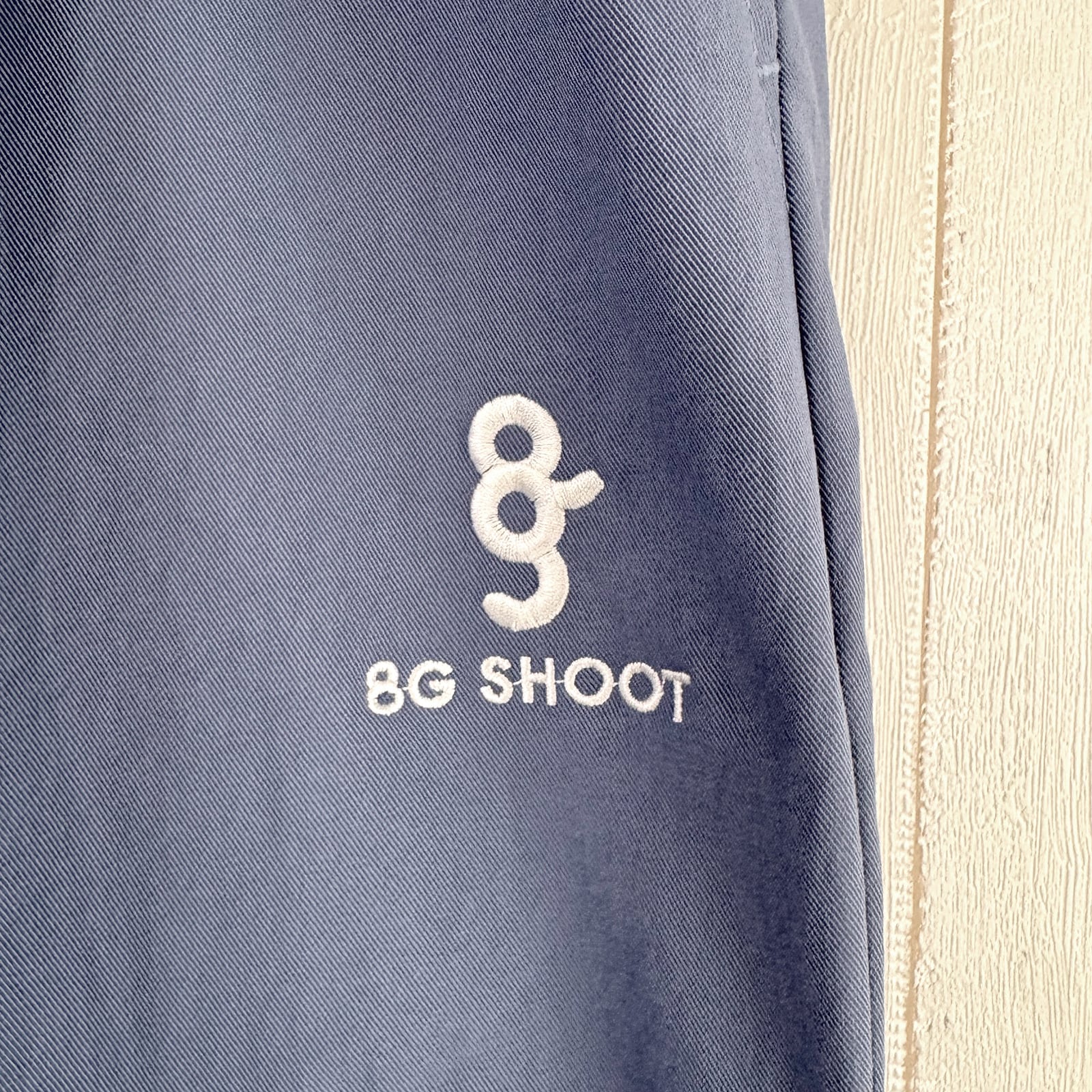ONE TUCK STRETCH PANTS -ASH BLUE- | 8G SHOOT WEBSTORE