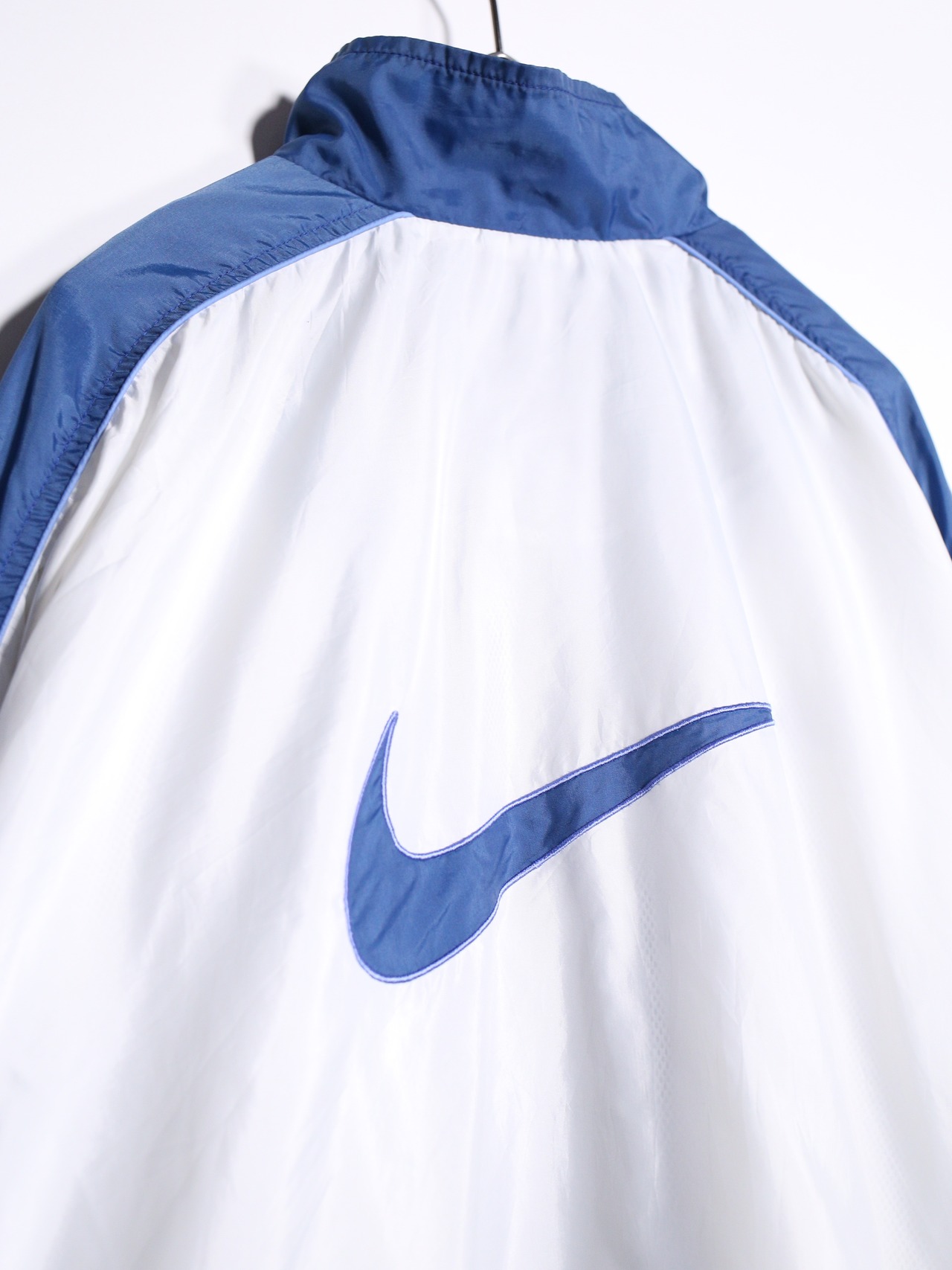 “NIKE” embroidery logo design switching nylon jacket - 18