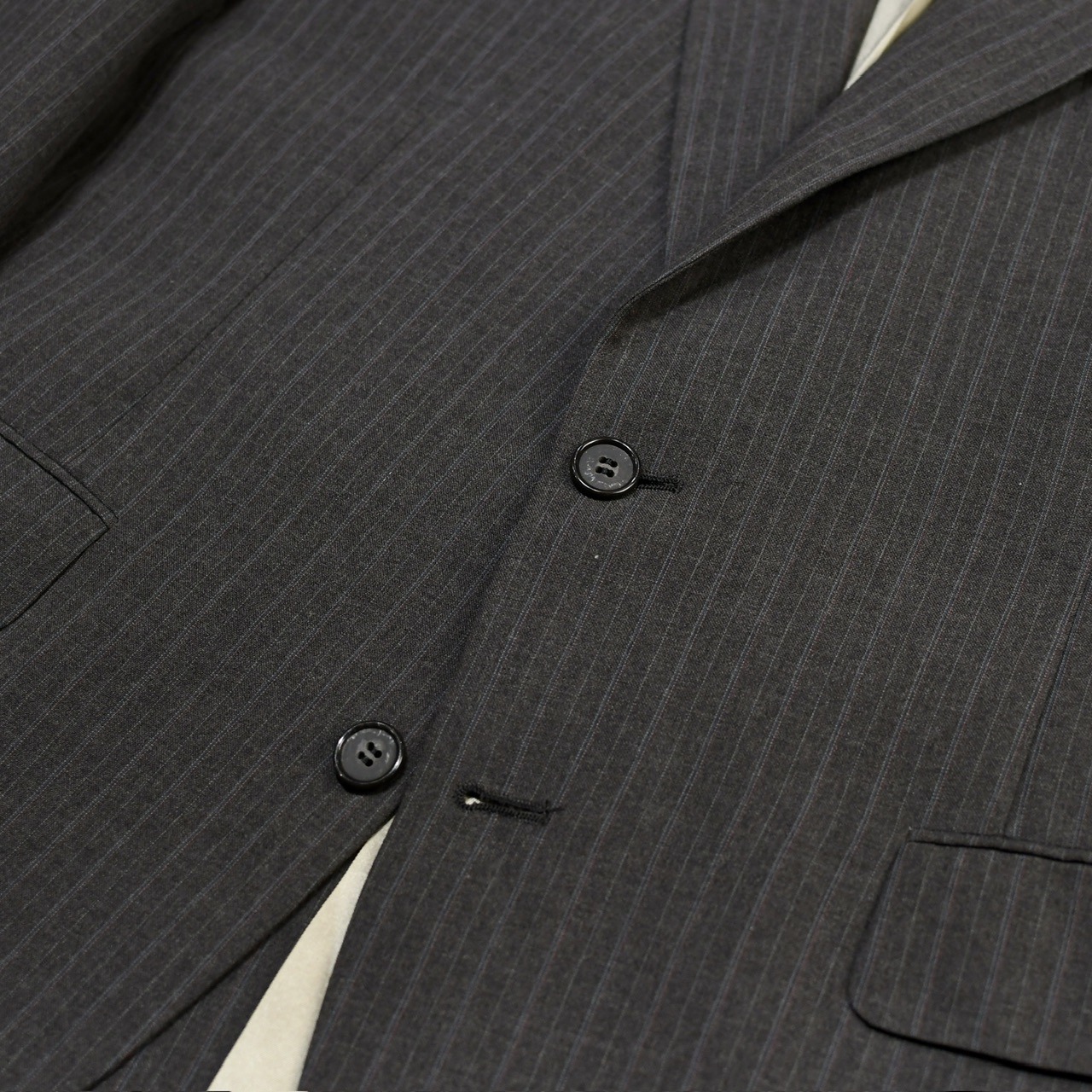 70's~ brown pinstripe set up