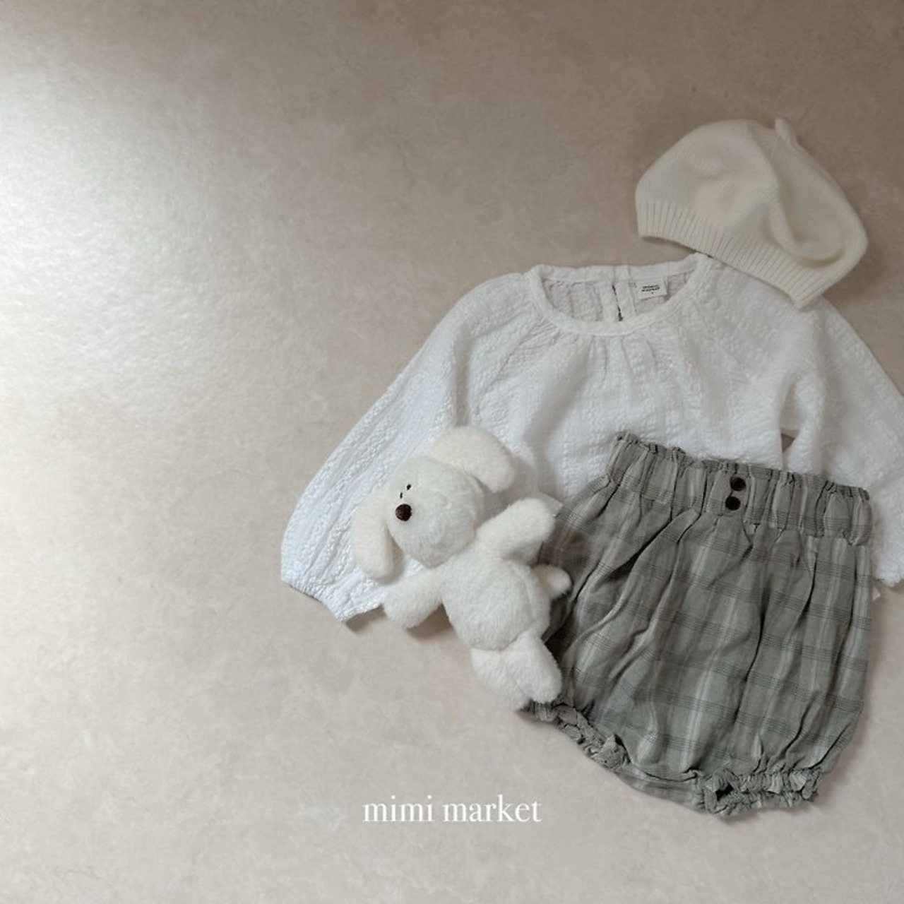 韓国子供服 / mimimarket / 26Autumn / ジンジャーフリルブルマ / 秋服 *S~M *