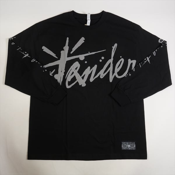 Size【XL】 TENDERLOIN テンダーロイン LONG SLEEVE TEE 2D ロンT 黒