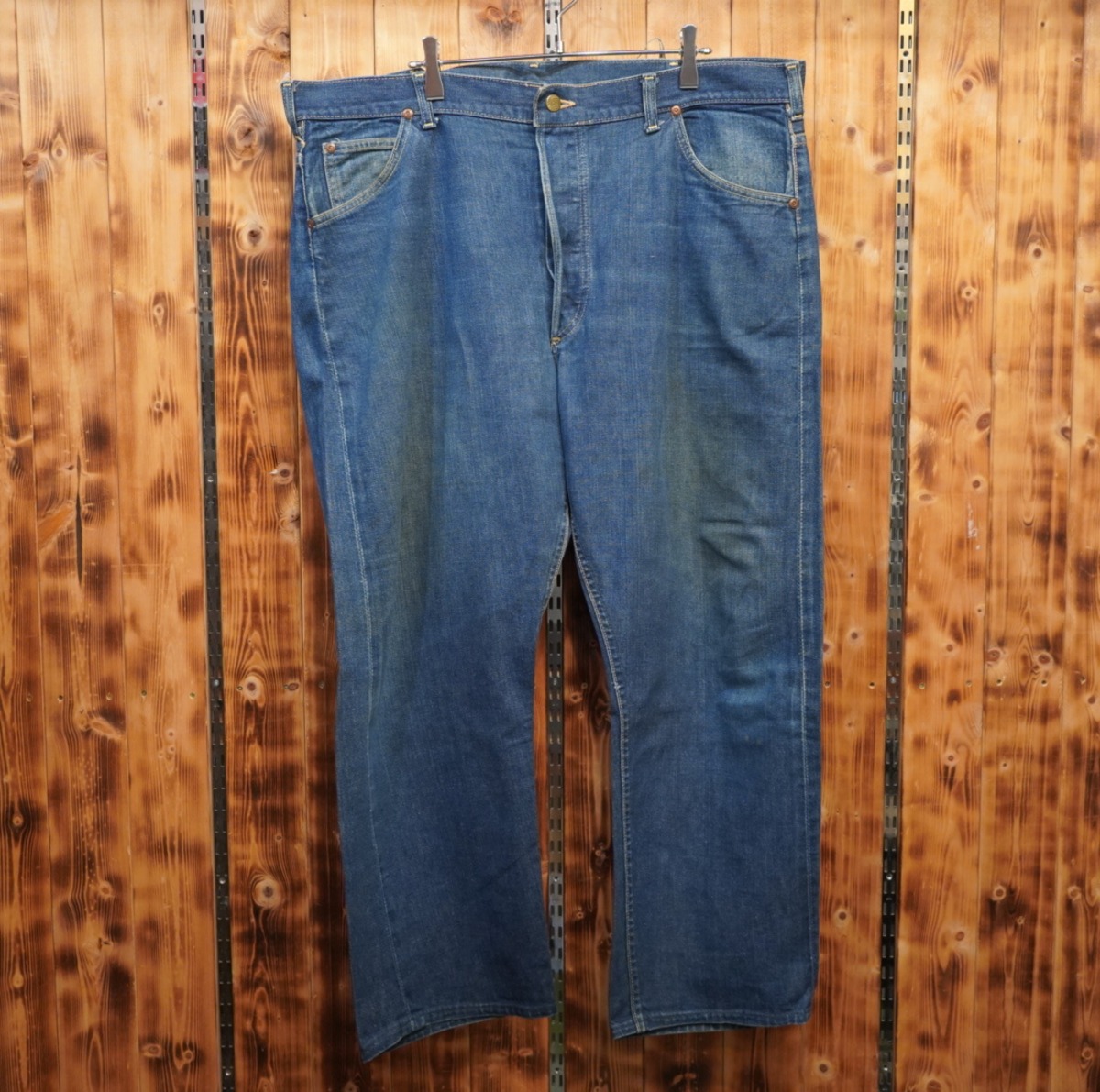 70s lee サイド黒タグ 101B 片耳 デニム W42/リー ヴィンテージ 