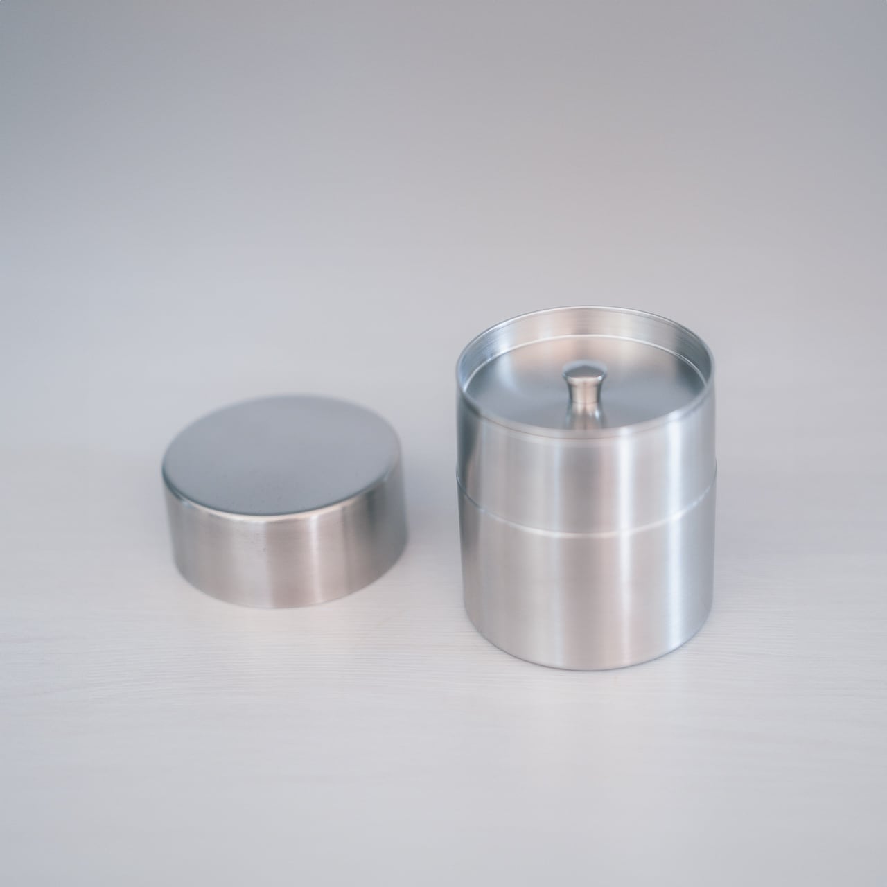 青森ひば　茶筒 翠 | ステンレス茶筒 (小) | 長谷川製茶online shop