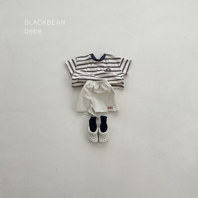 《予約》送料無料【BLACK BEAN】bebe) Marine T