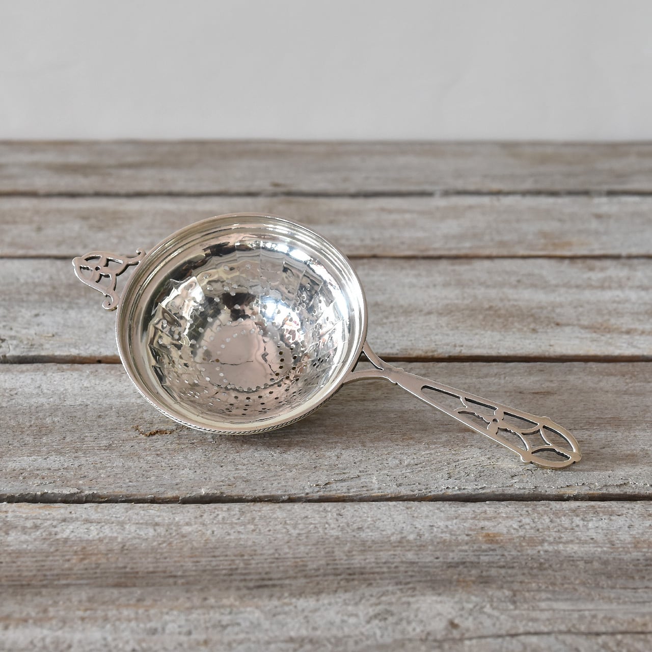 Silver Tea Strainer / シルバー（純銀） ティー ストレーナー