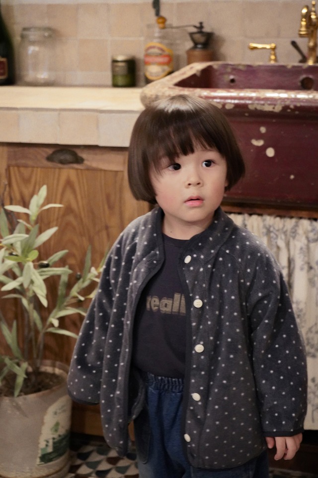 【予約】Dot Fleece Jumper