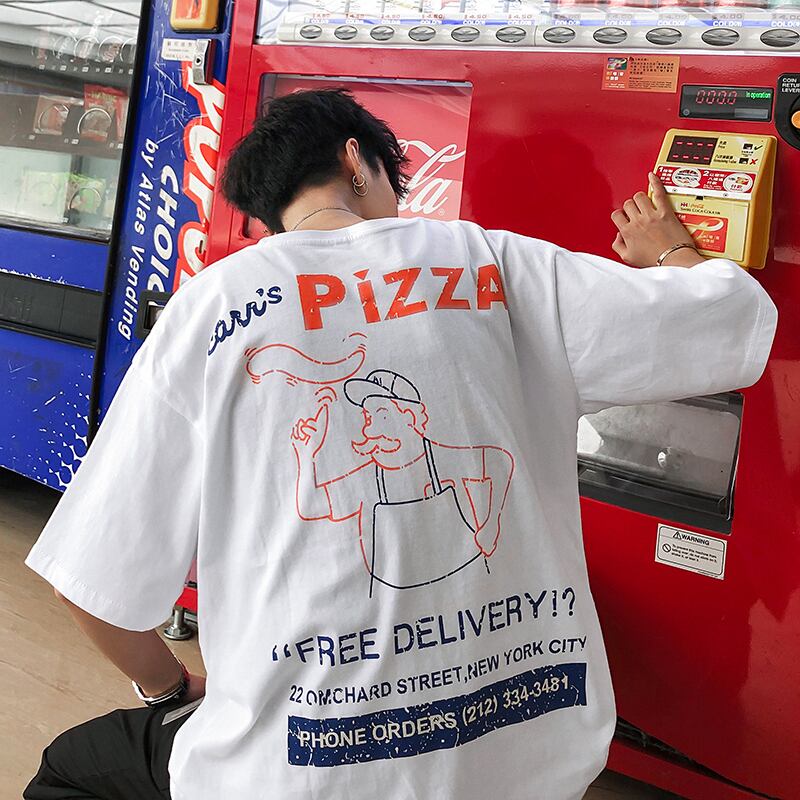 全3色 Tシャツ カットソー プリント カジュアル おしゃれ