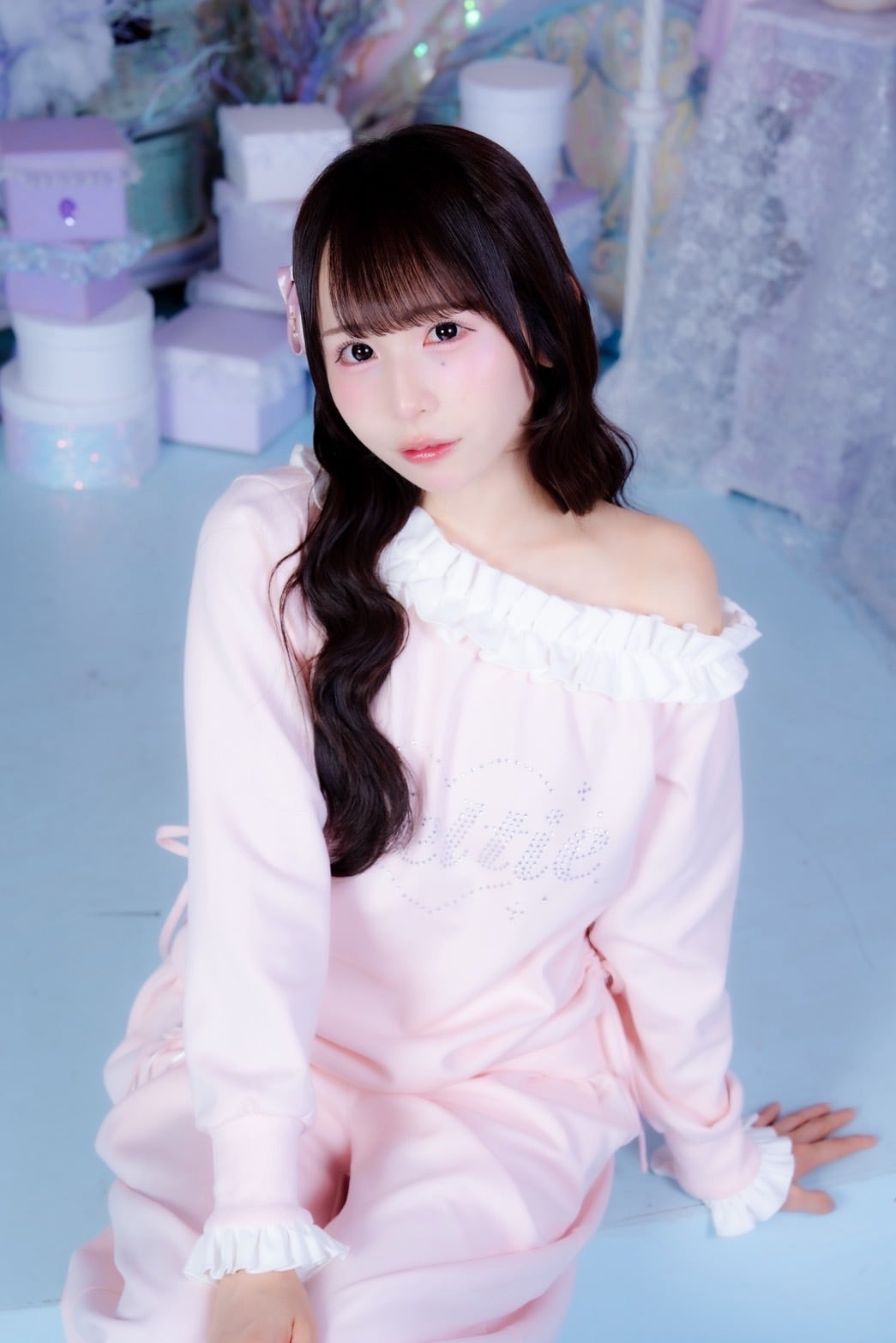Kitten Frill One Shoulder Tops