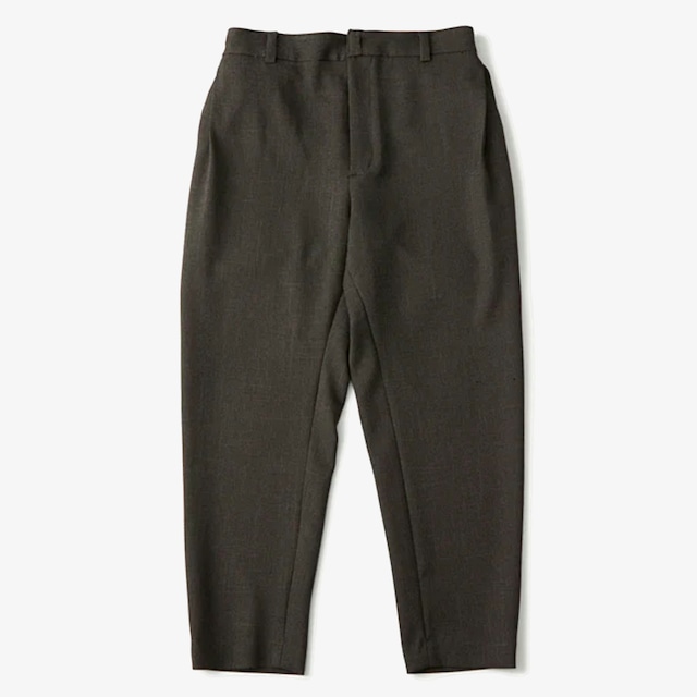 White Mountaineering  /  1 TUCK WIDE PANTS（WM2373410）BROWN