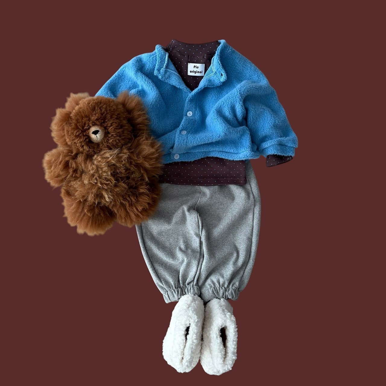 PIE［取寄］balloon gum cardigan 26winter