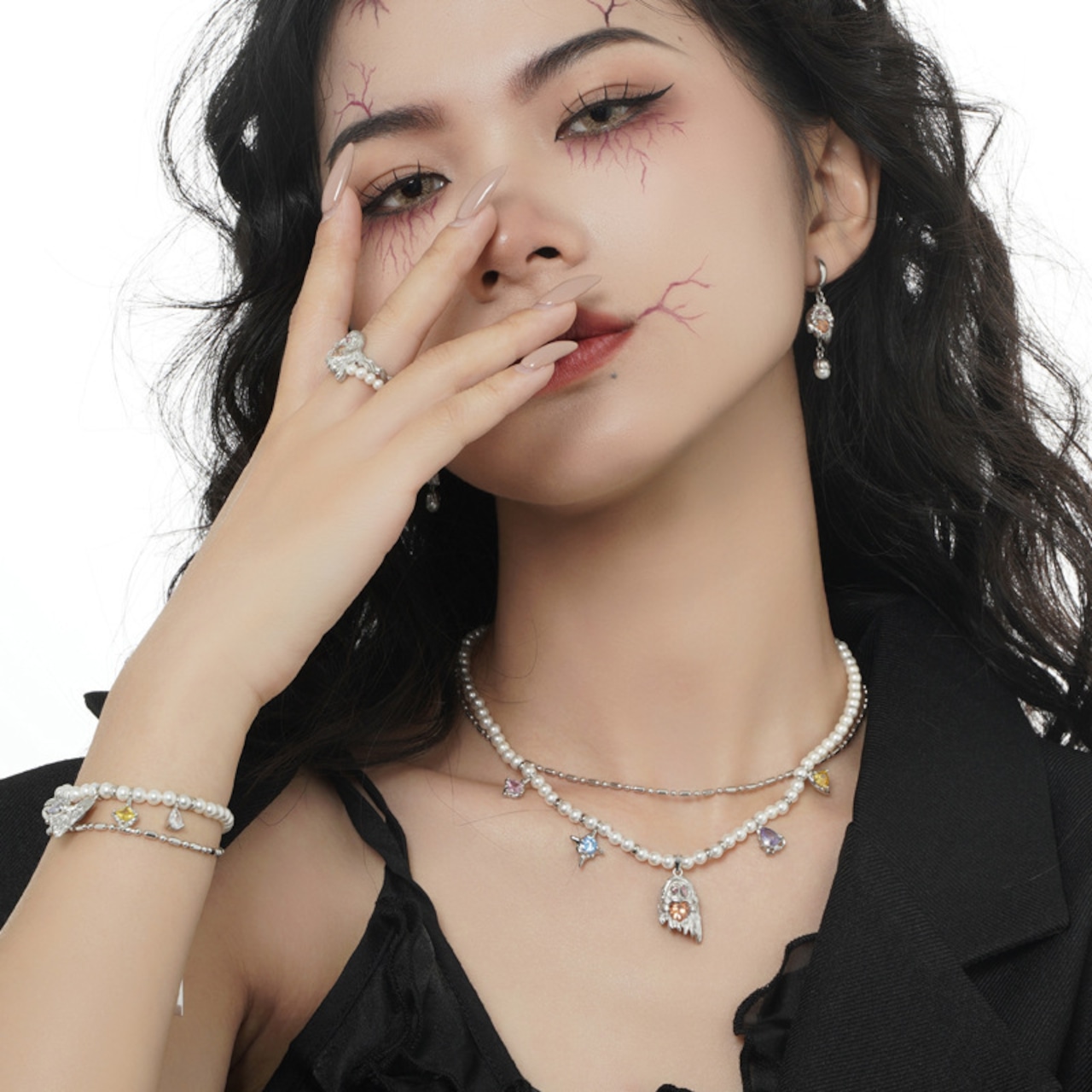 SV925 ゴースト ネックレス W144