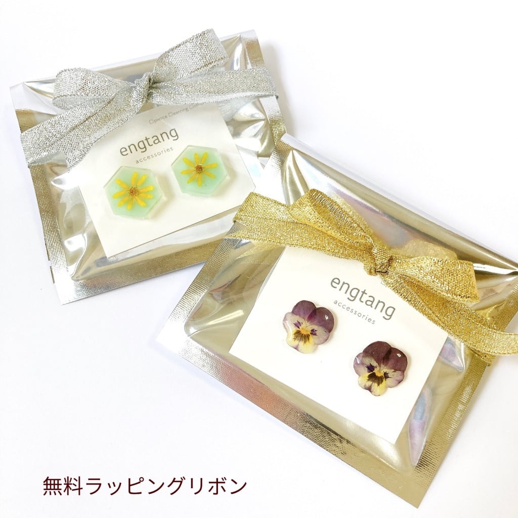 cannelé  （ chocolat _ rose ）  ピアス / イヤリング