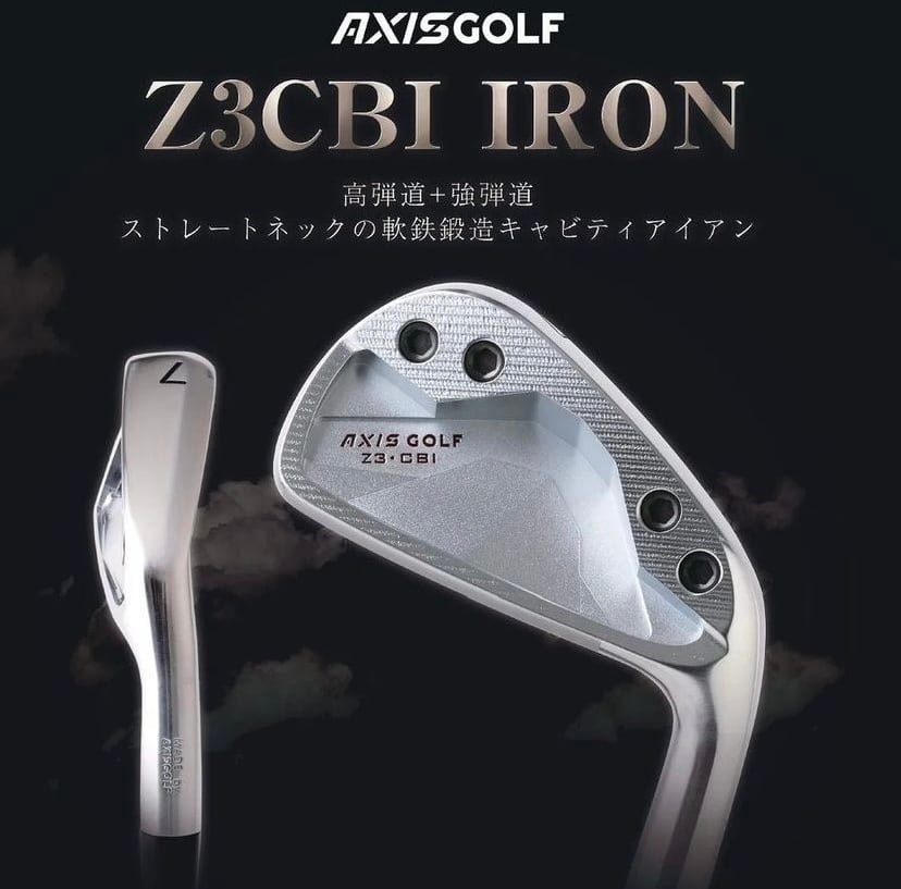 アクシスゴルフ Z-3CBI IRON(#6~PW/5本組) REVE I.Elevation（アイ