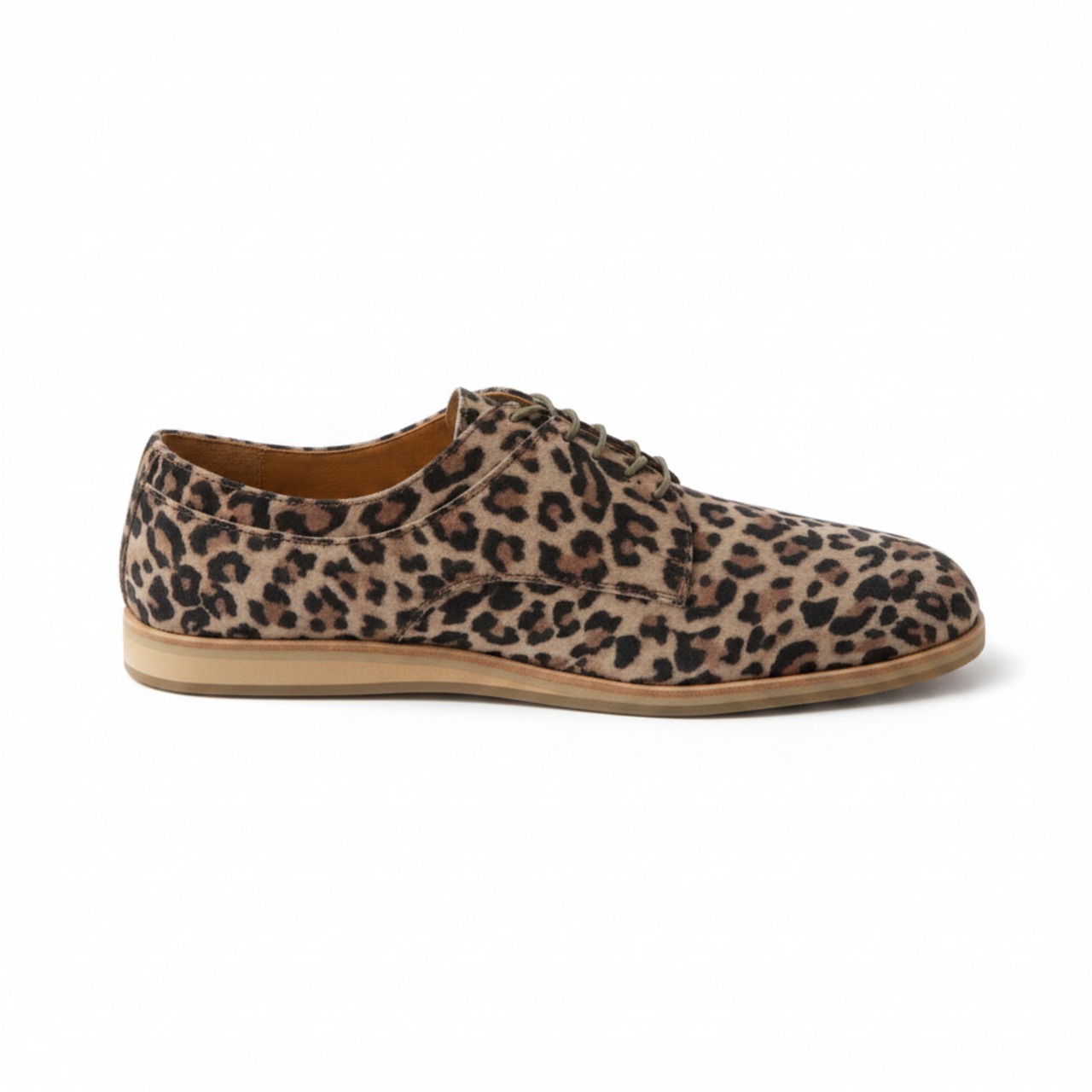 LAYERED BLUCHER (LEOPARD)