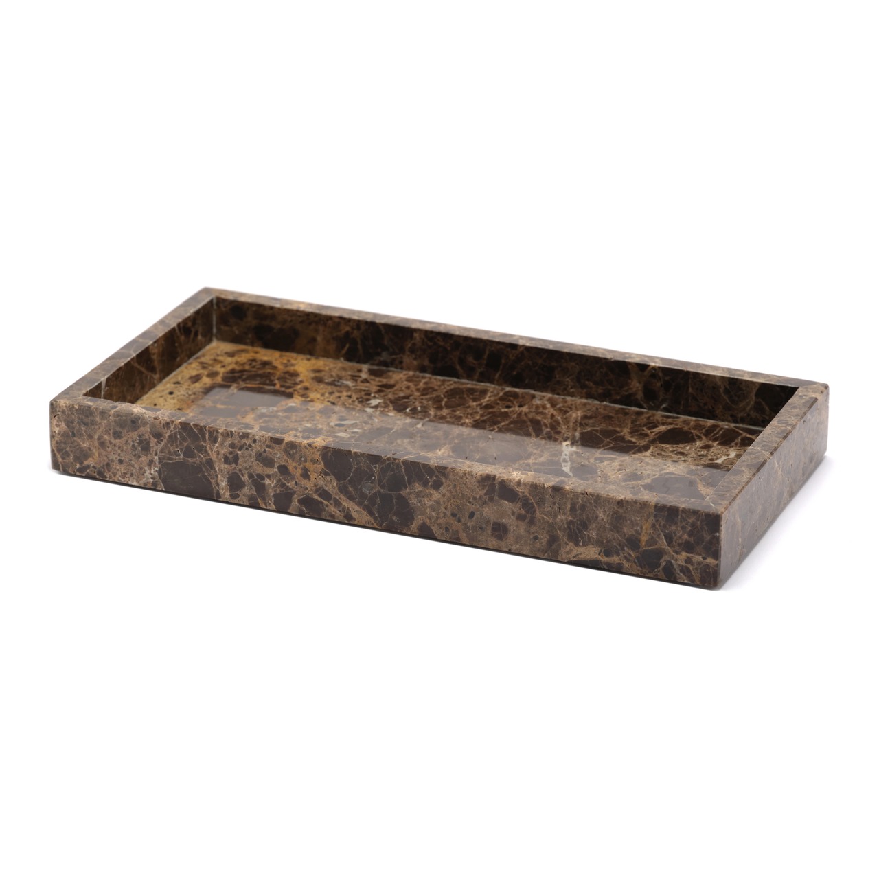 MARBLE TRAY - Emperador dark × Medium