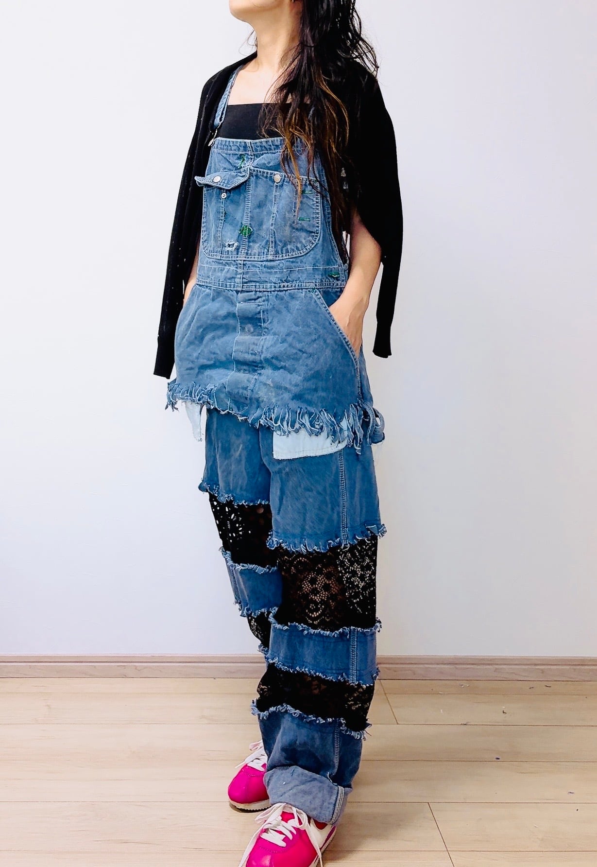 再販!key Overalls Remake Set レース切り替