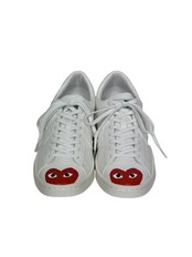 【PLAY COMME des GARCONS】K123(白) CONVERSE PRO LEATHER キャンバスローカット