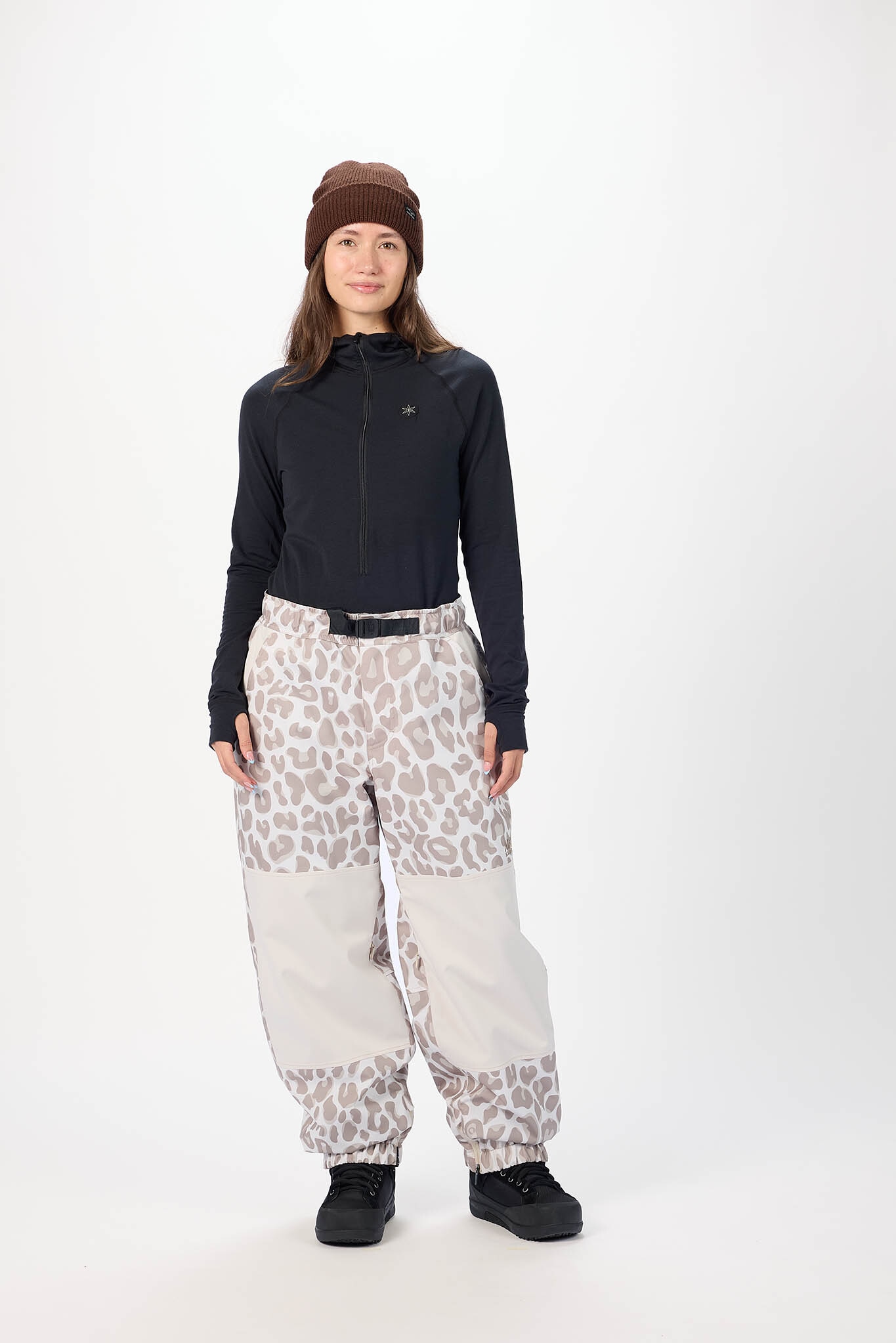 26-27 AIRBLASTER WMS ELASTIC BOSS PANT MOON LEOPARD