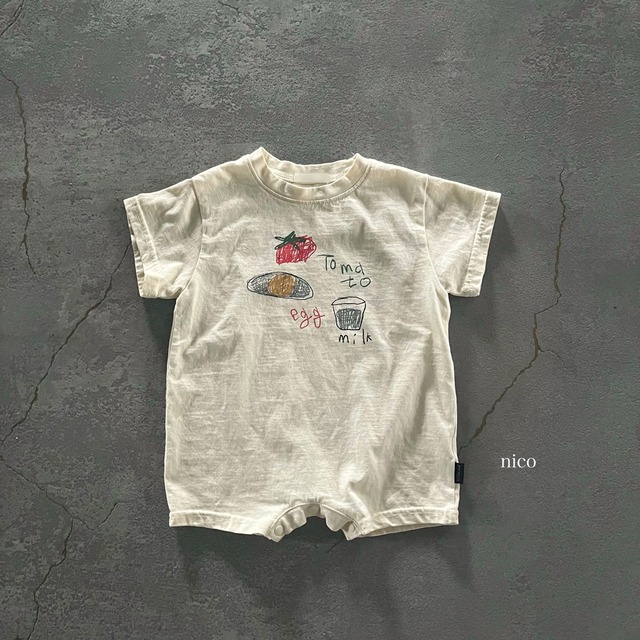 baby morning ロンパース