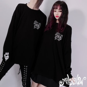 Melty刺繍デザインBLACK CUTSEW