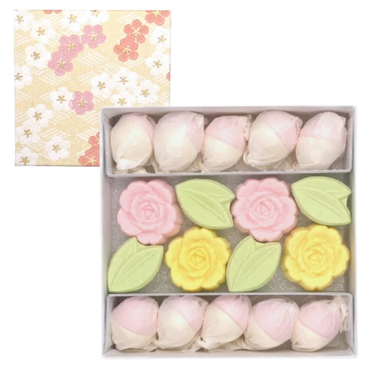 しとやか 和三盆 和菓子 干菓子 くす玉 さぬき和三盆 和三盆糖 ギフト お供え お茶請け お茶菓子 花 バラ 春 バランスFOOD | MA ...