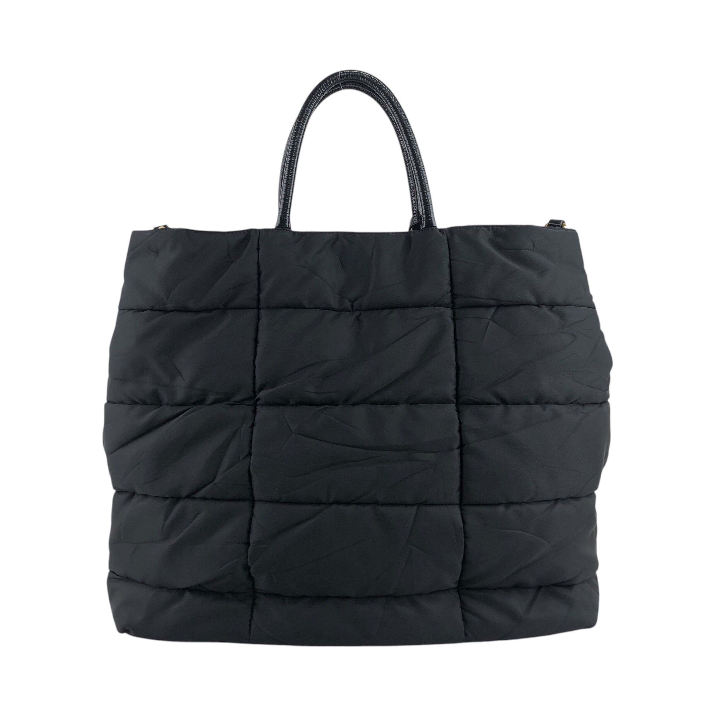 PRADA ナイロン 2wayショルダーバッグ ブラック トライアングルロゴ PRADA プラダ ショルダーバッグ ブラック トライアングルロゴ ナイロン