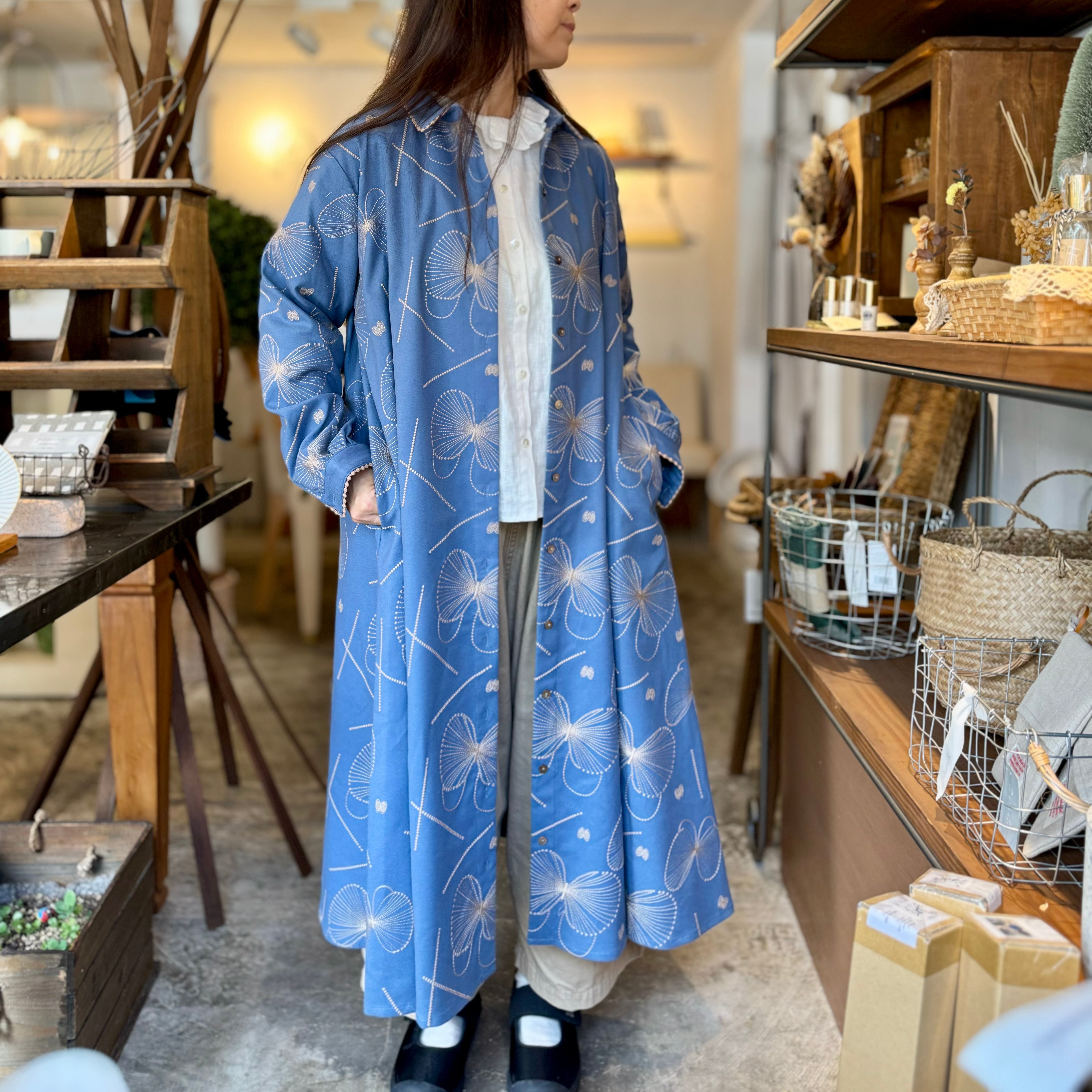 marbleSUD EMB GENE 刺繍ワンピース | spoon 