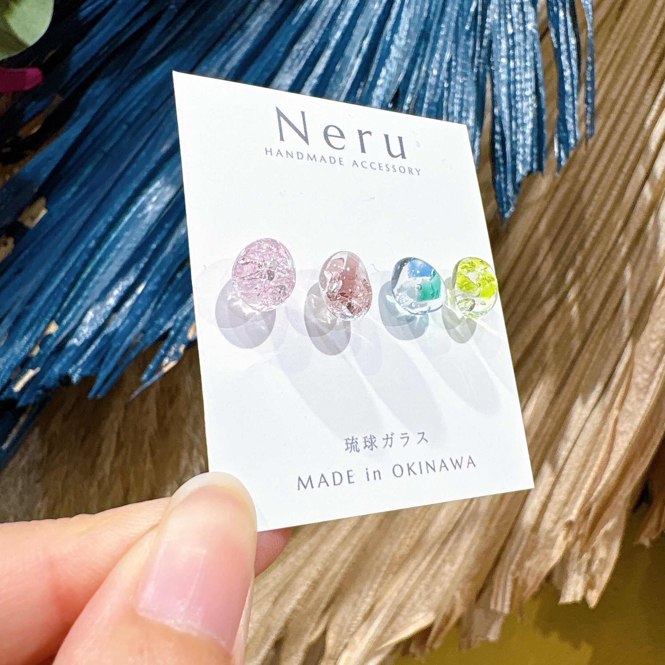 琉球ガラス】Candy setピアス (T-A28-75) | tete by okinawa