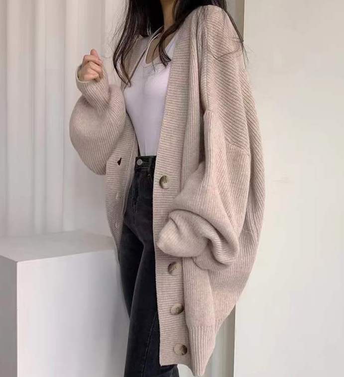 オーバーニットカーデ AJ11079-2306