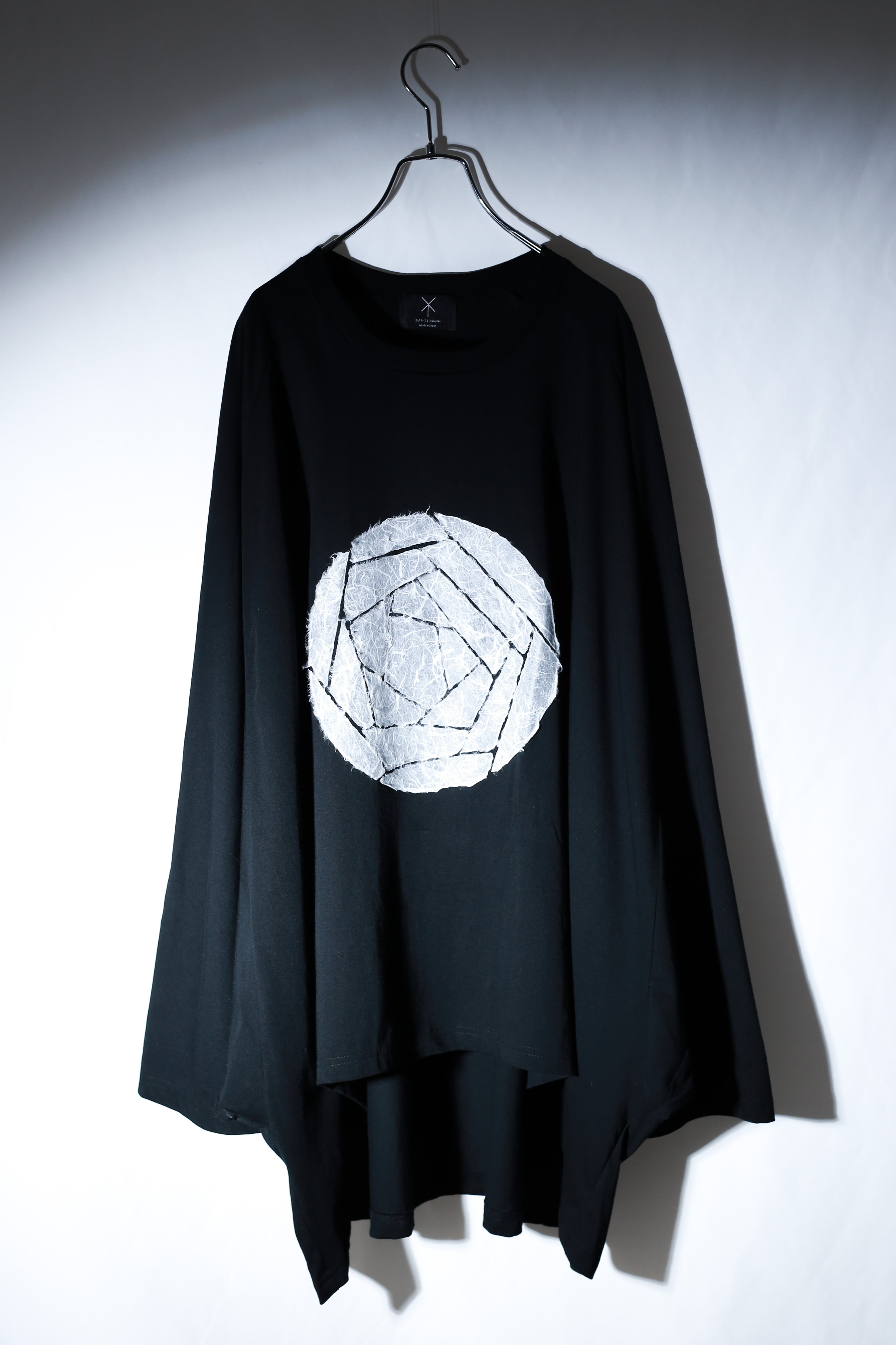 Bat-T-shirts ○ (black/和紙)