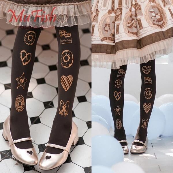 Sale！✧mufish チョコレートスイーツハート◇送料無料 ｺﾞｽﾛﾘ ｺﾞｼｯｸ