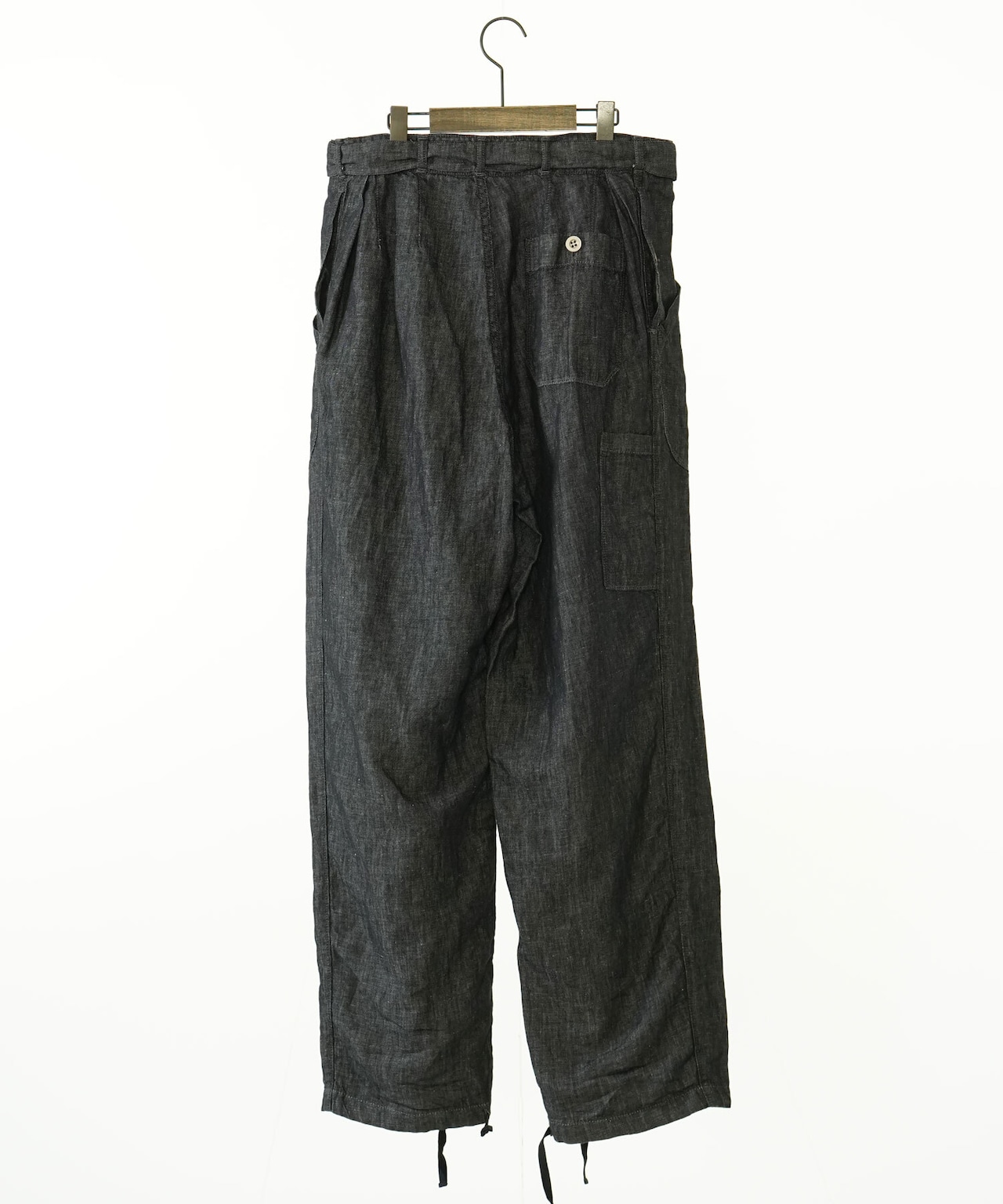 MILITARY DENIM TROUSERS