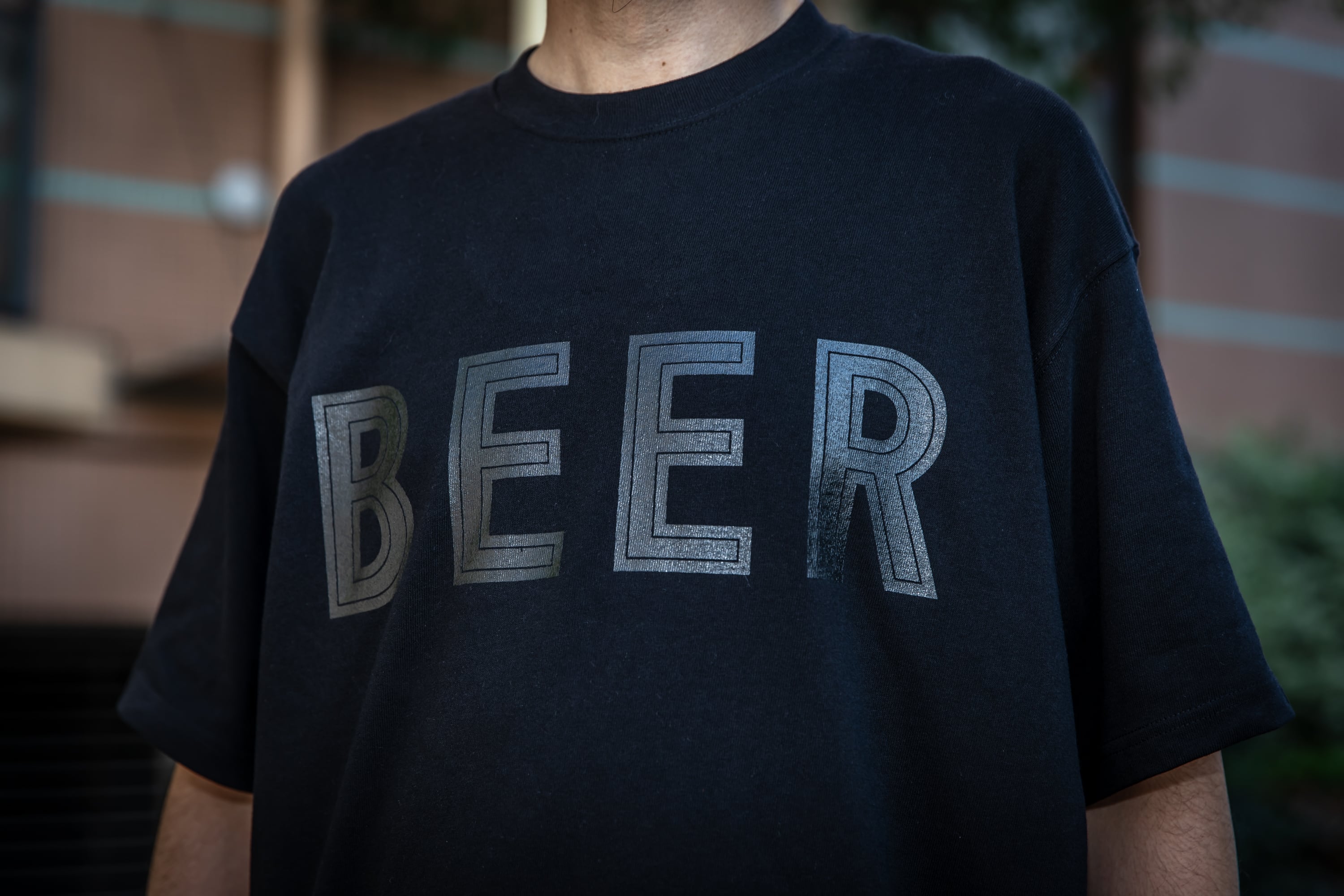 BEER ヘビーウェイトT ブラック（チャコール） | BEER