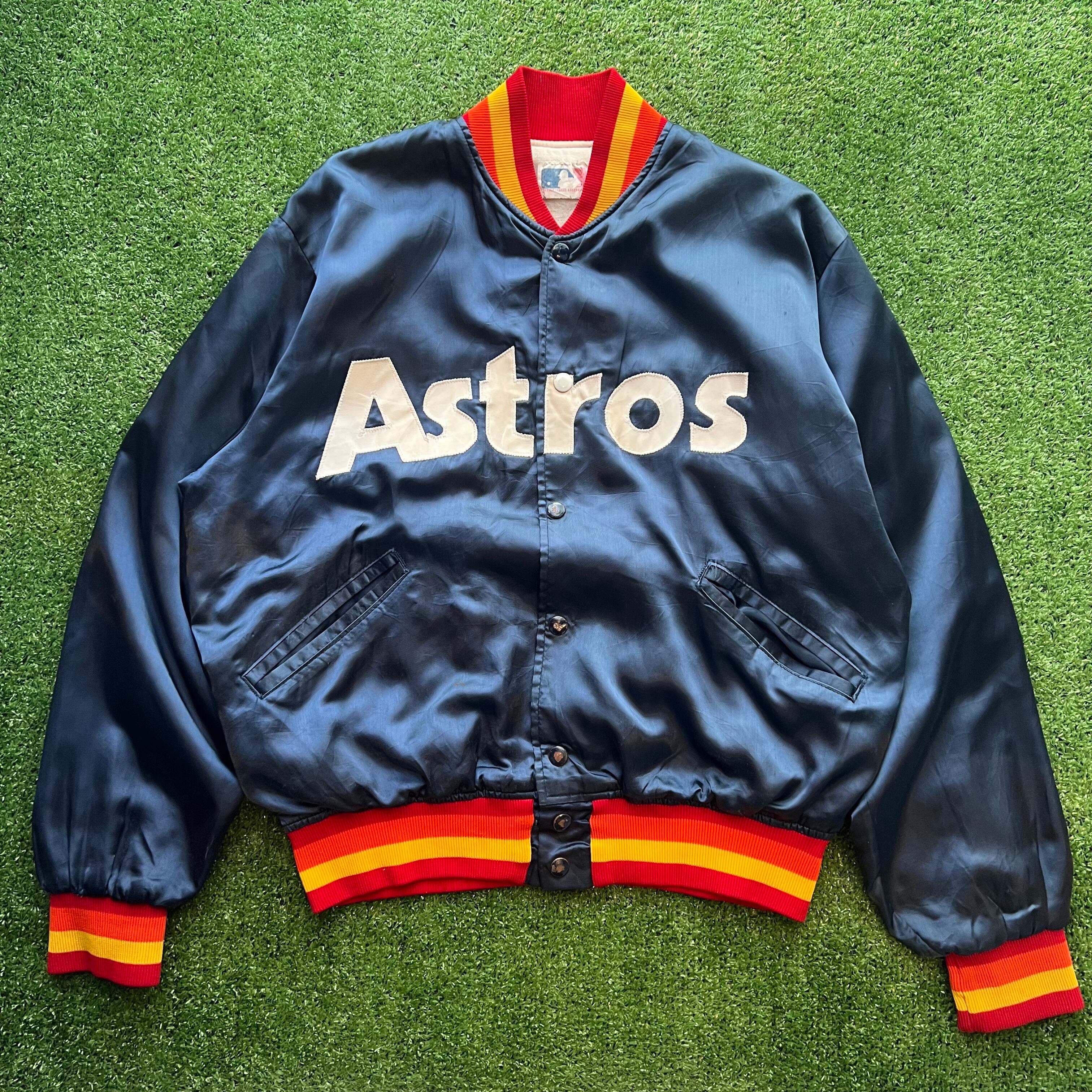 スタジャン　FELCO シカゴカブス　MLB デッドストック　USA製　袖革 MLB Felco 70s~80s ヒューストン・アストロズ スタジャン | 古着屋
