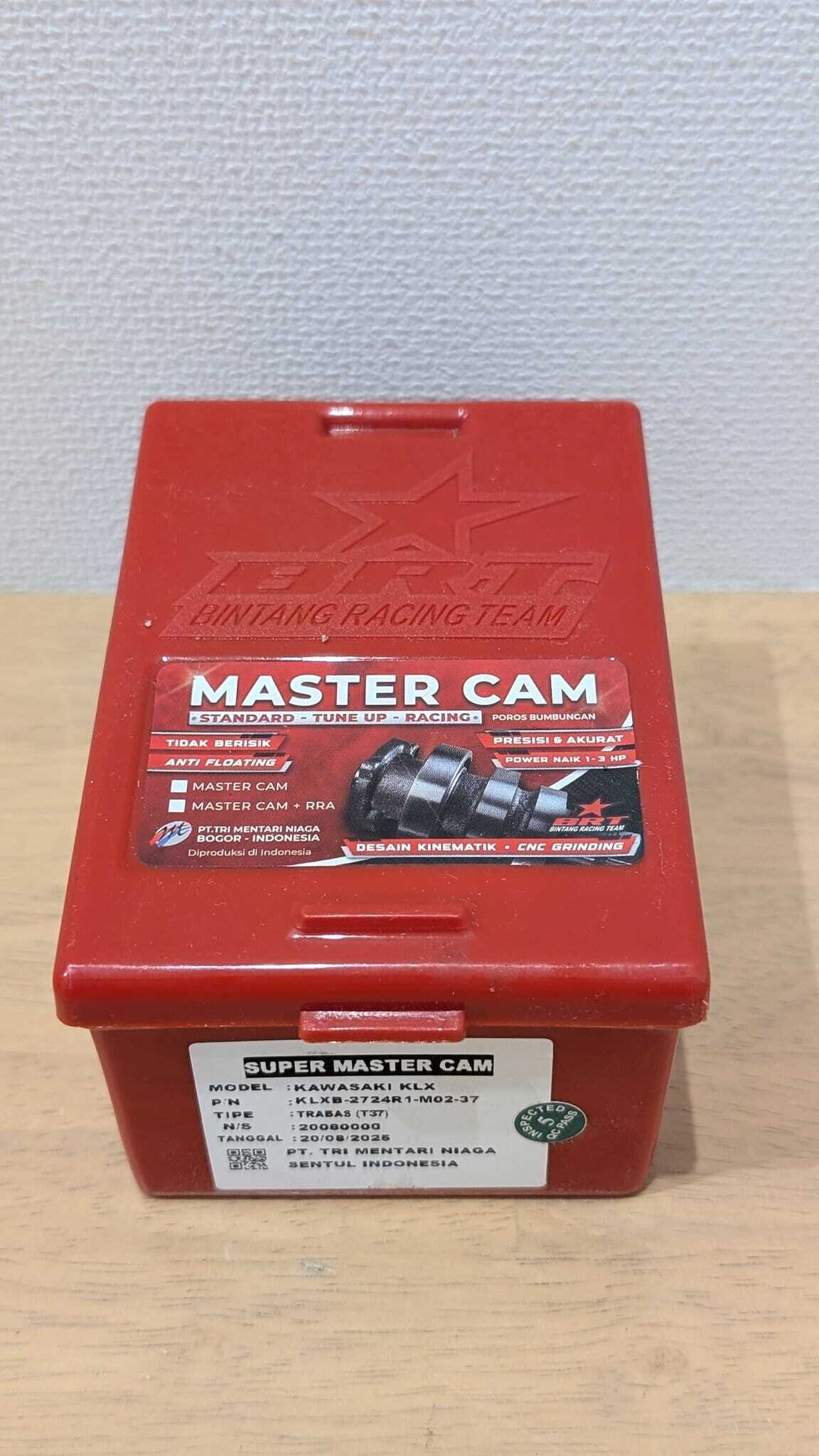 KLX140RL用 BRT製ハイパフォーマンスカムシャフト&ロッカーアーム