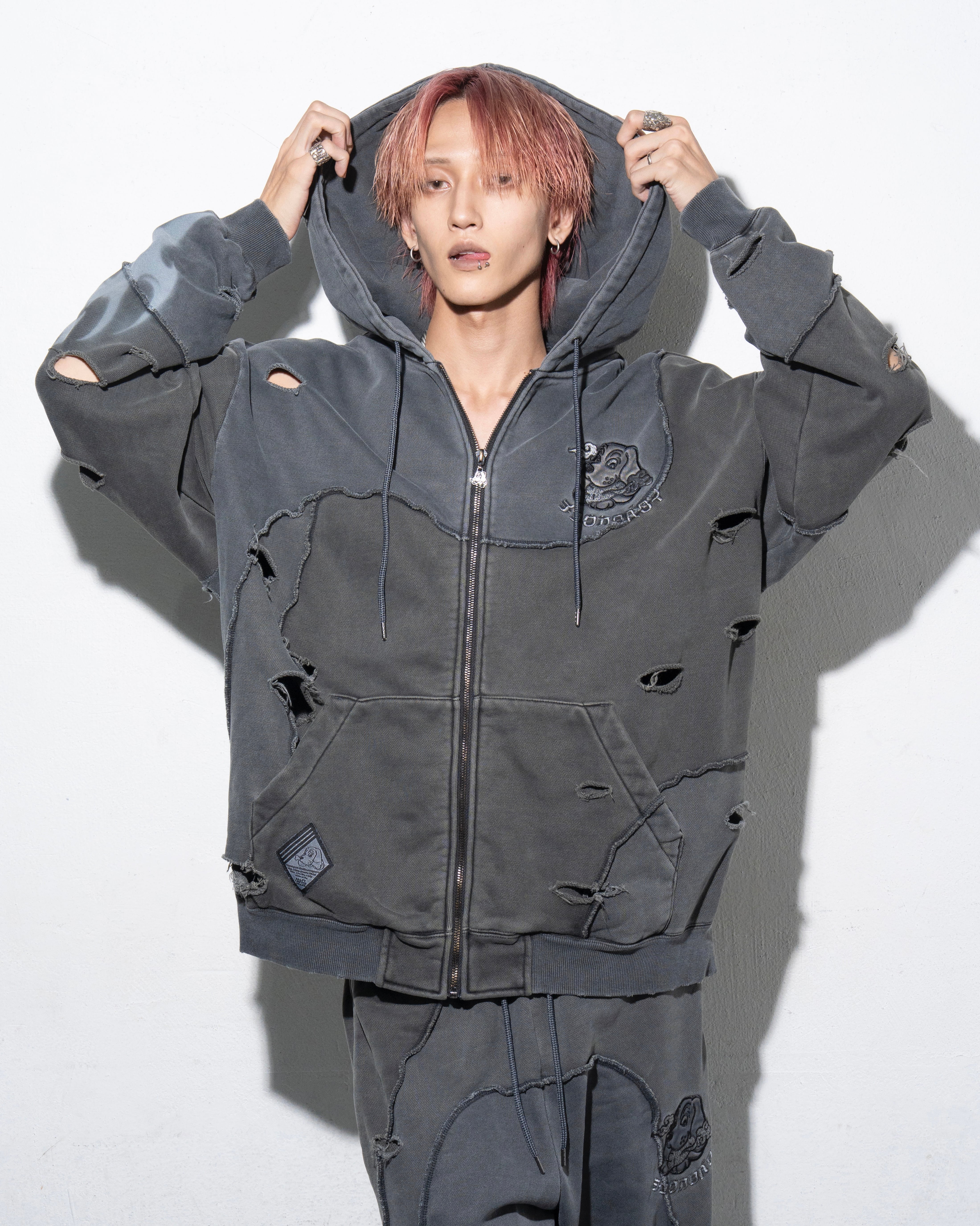 GALFY×チュウカタベタイ ParkerSETUP/黒 | チュウカタベタイ