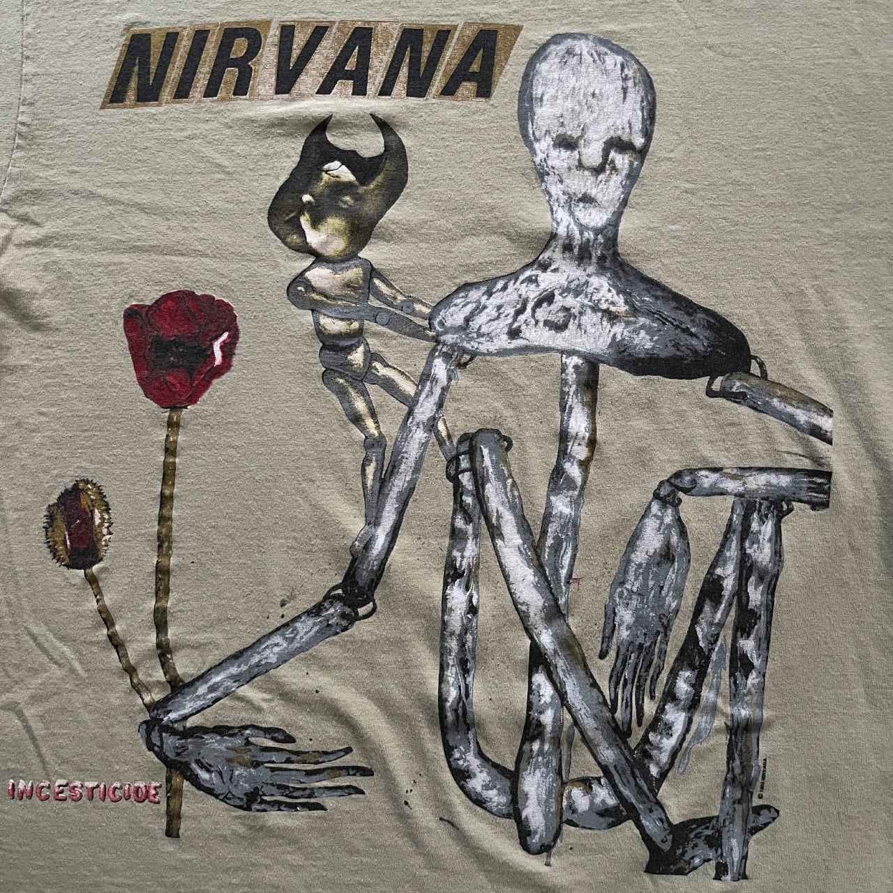 Nirvana 1993 Incesticide Band Tee | Vintage High Line